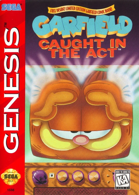 Garfield Caught in the Act Cover Art