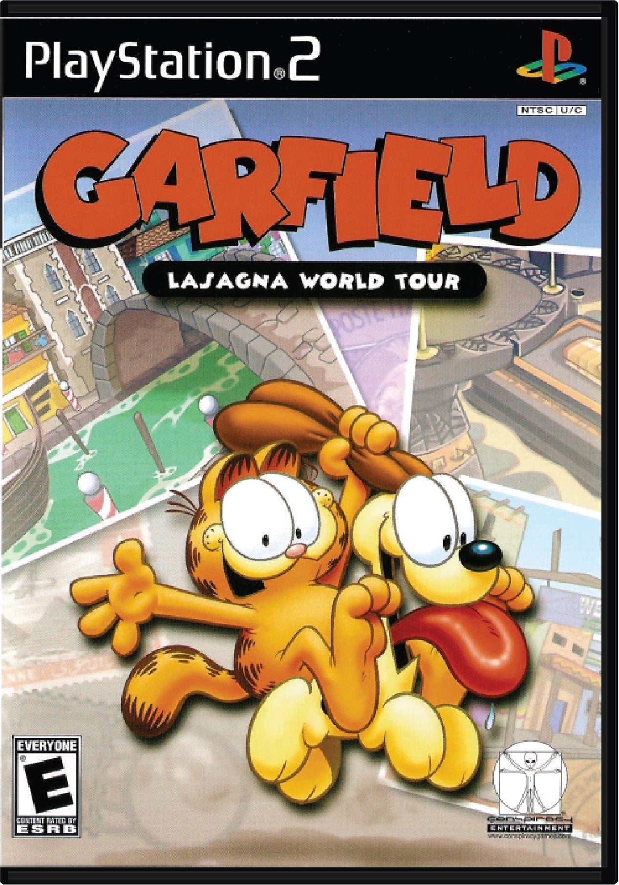 Garfield Lasagna World Tour Cover Art and Product Photo
