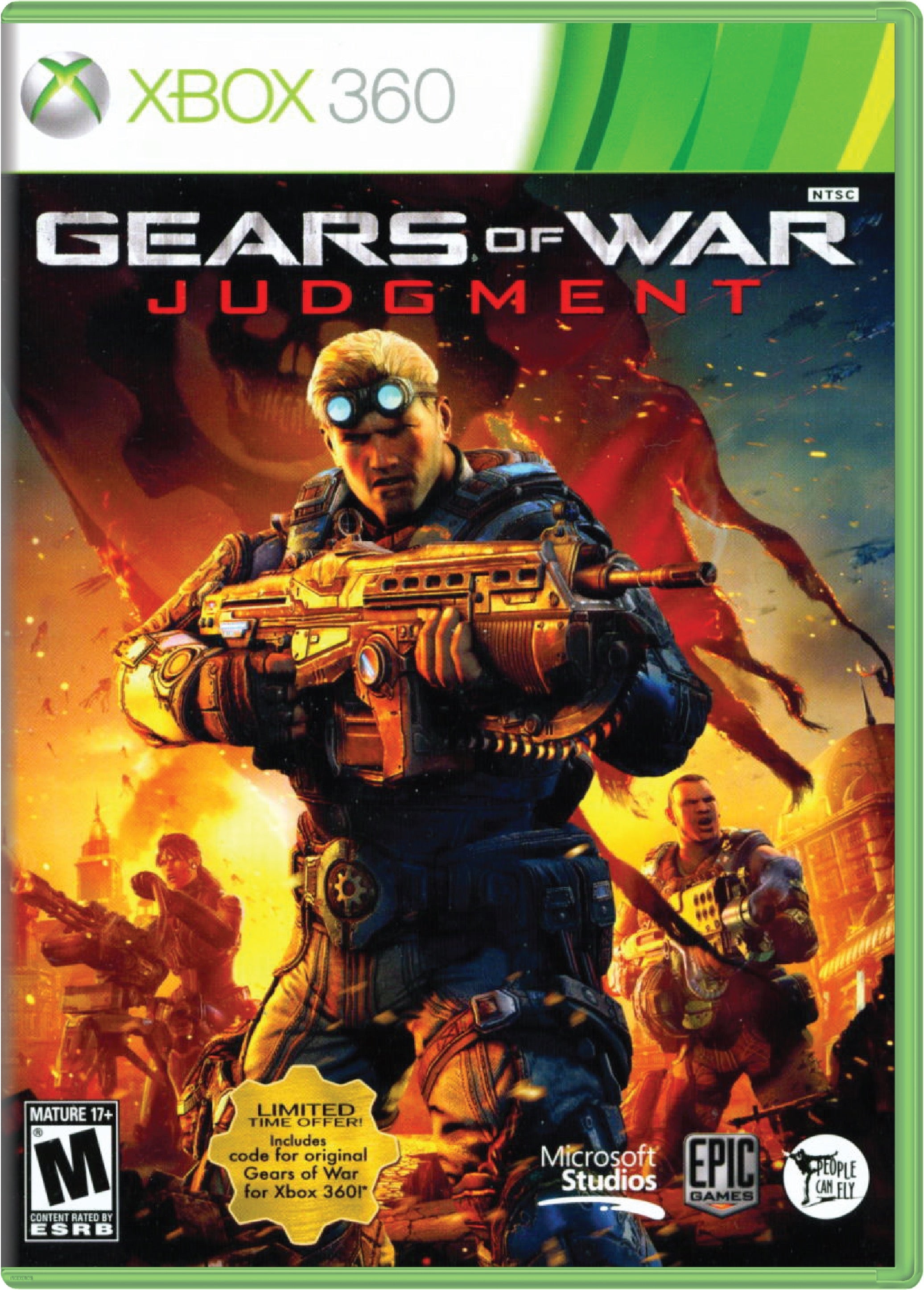 Gears of War Judgment Cover Art
