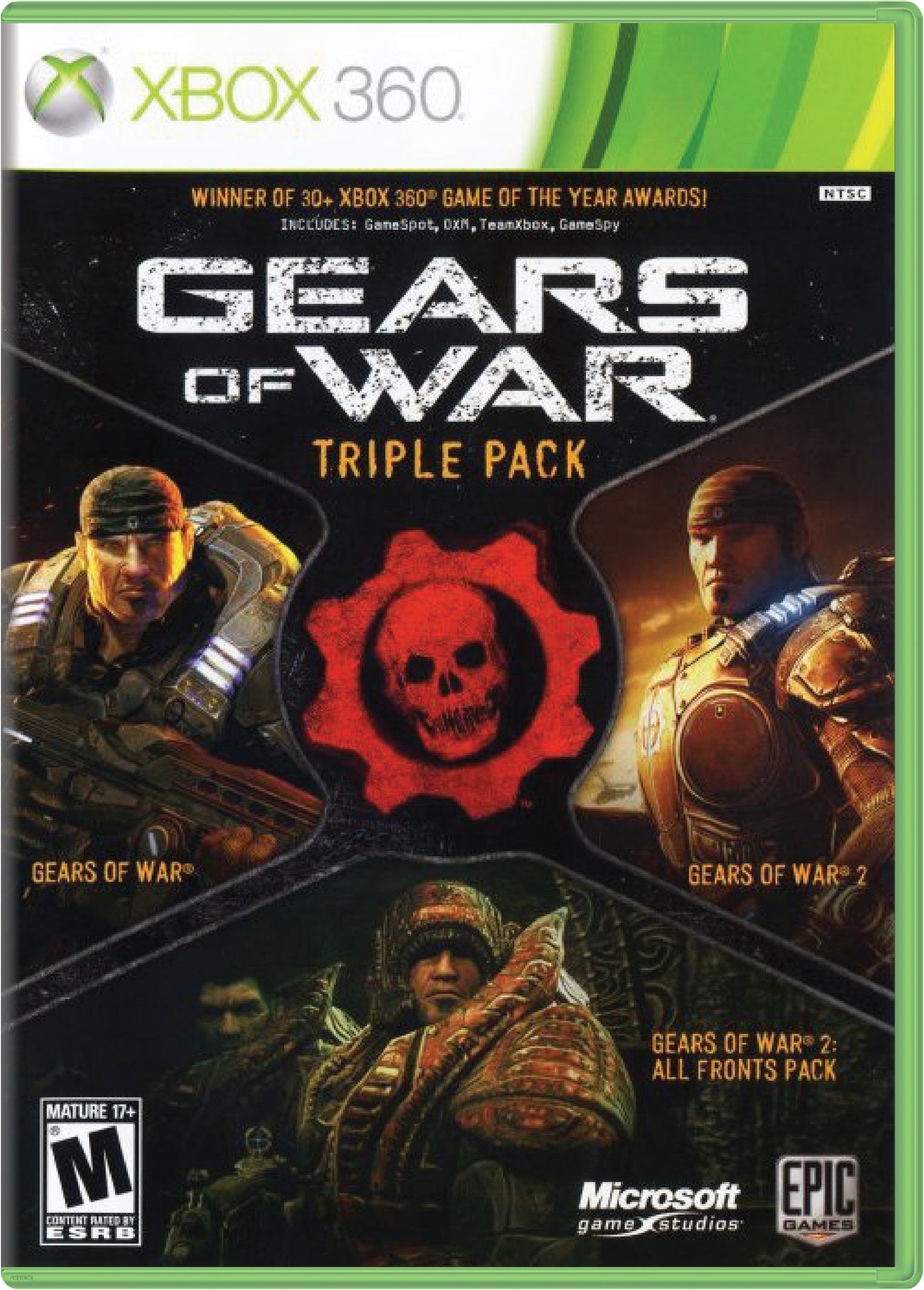 Gears of War Triple Pack Cover Art