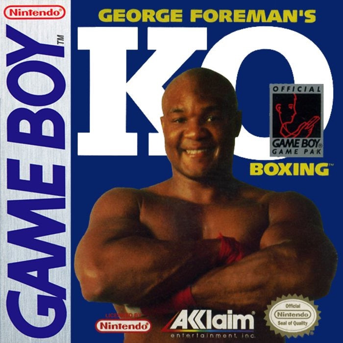 George Foreman's KO Boxing Cover Art