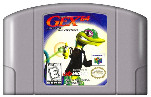 Gex 64 Cover Art and Product Photo