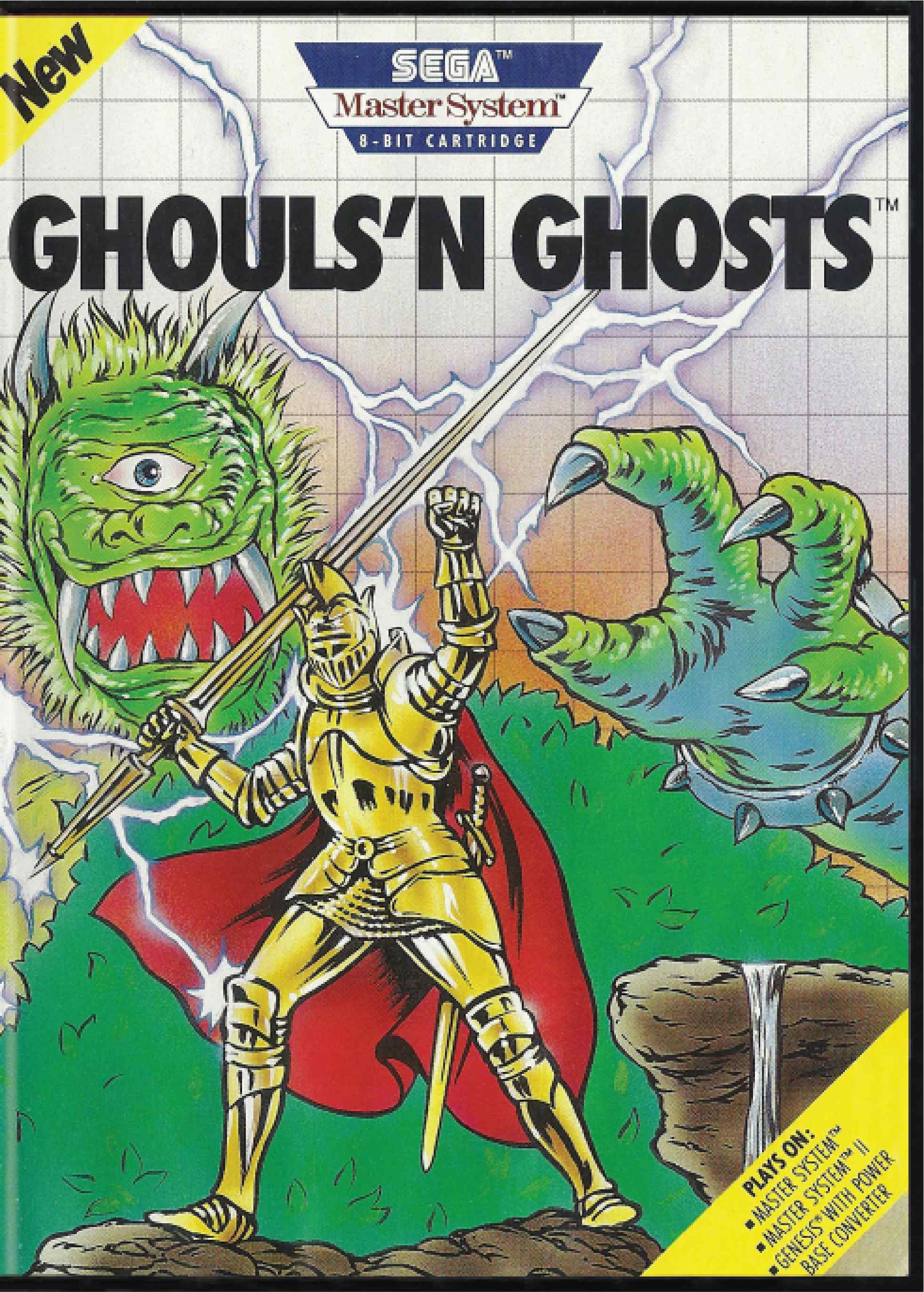 Ghouls N Ghosts Cover Art