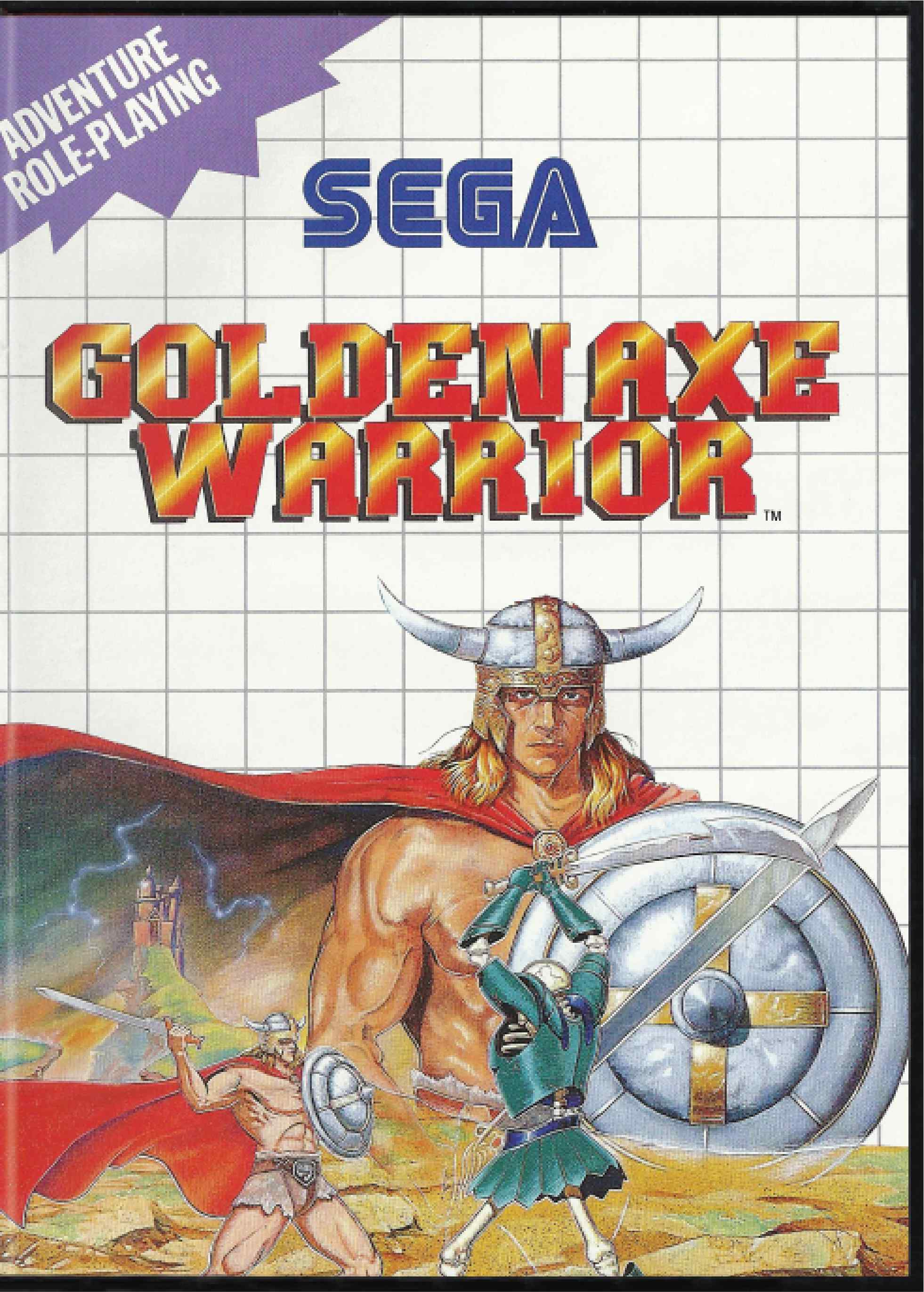 Golden Axe Warrior Cover Art