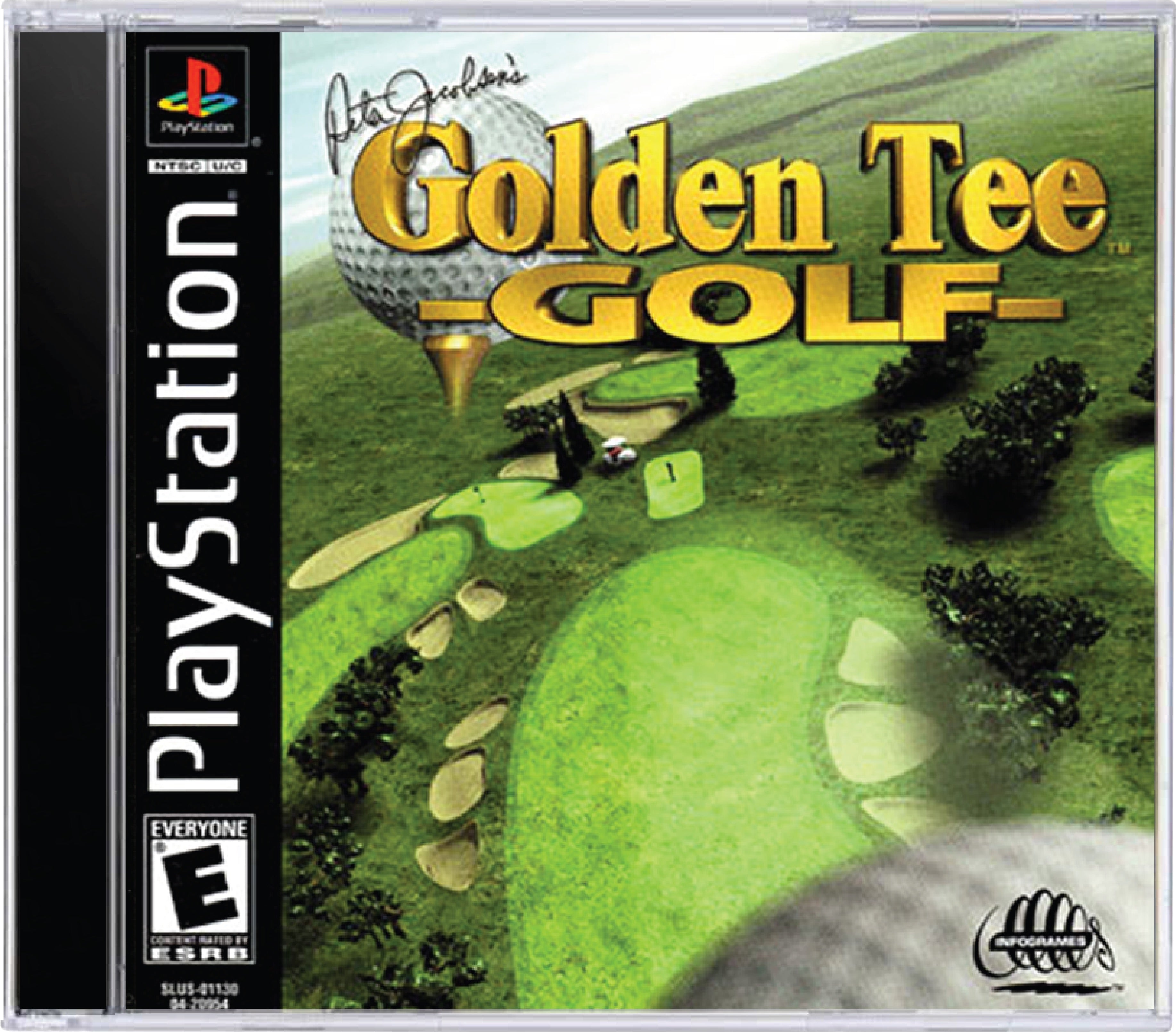 Golden Tee Golf Cover Art and Product Photo