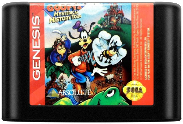 Goofy's Hysterical History Tour Cartridge