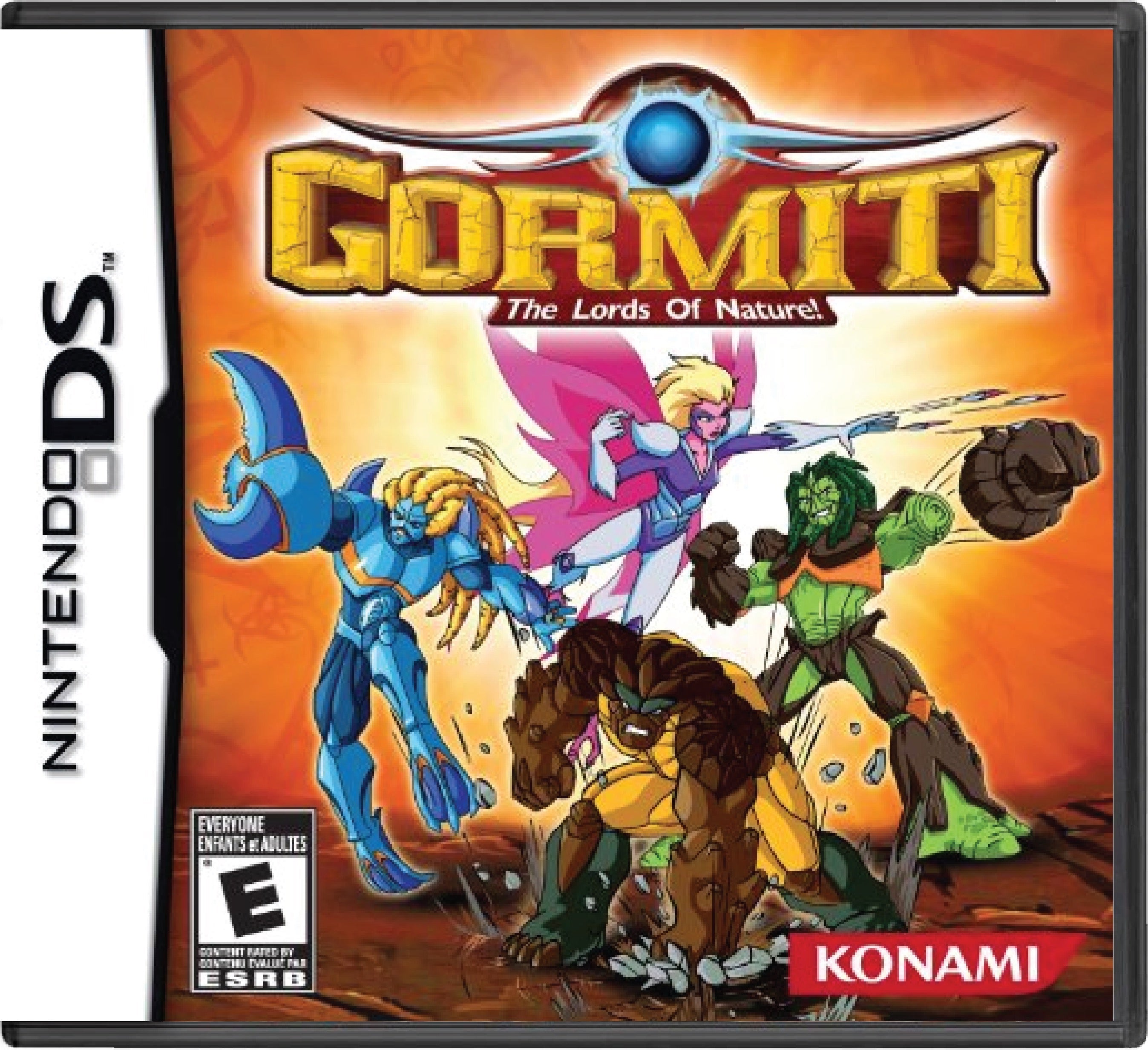 Gormiti The Lords of Nature Cover Art