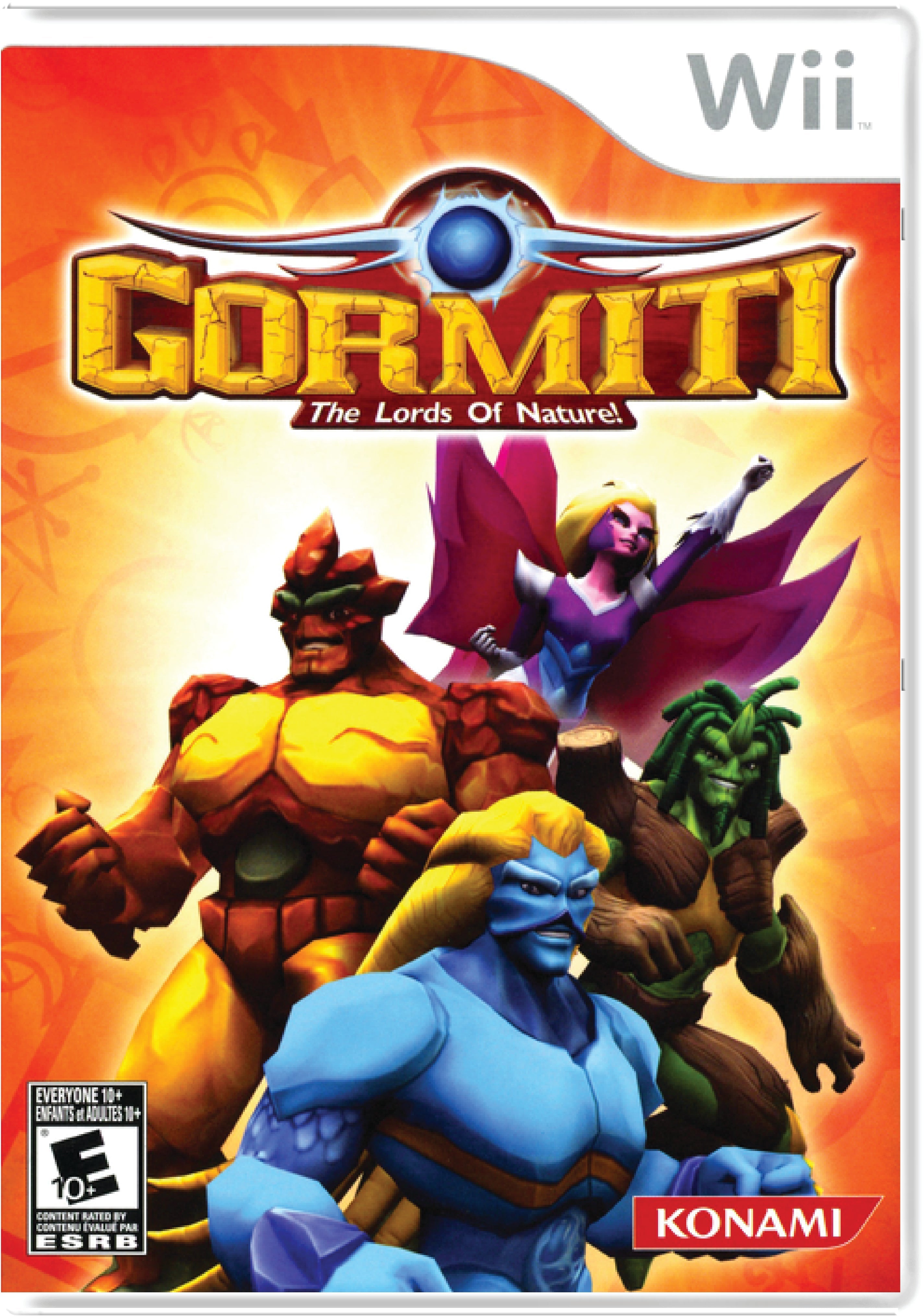 Gormiti The Lords of Nature Cover Art
