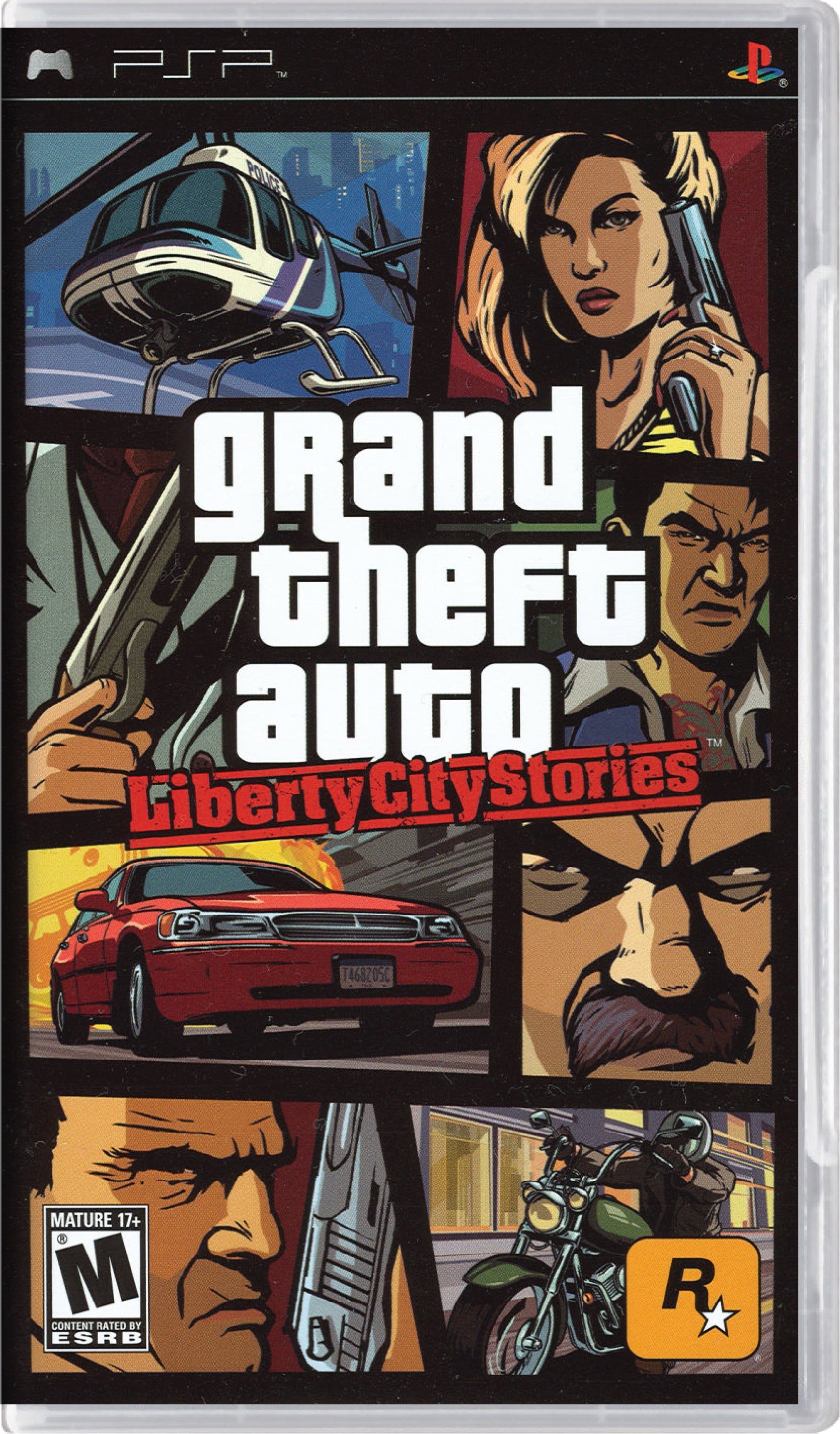 Grand Theft Auto GTA Liberty City Stories Cover Art