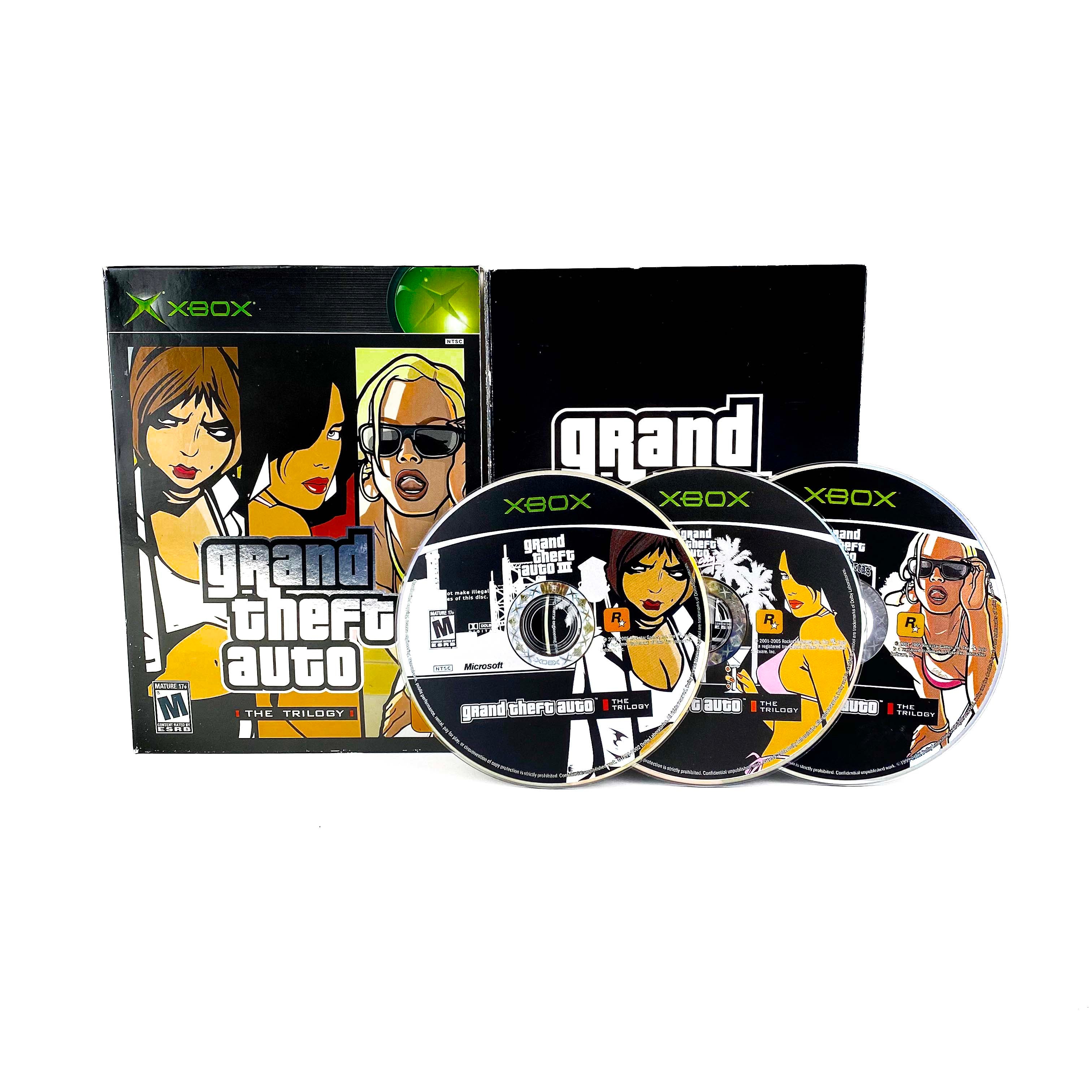 Grand Theft Auto GTA Trilogy Cover Art