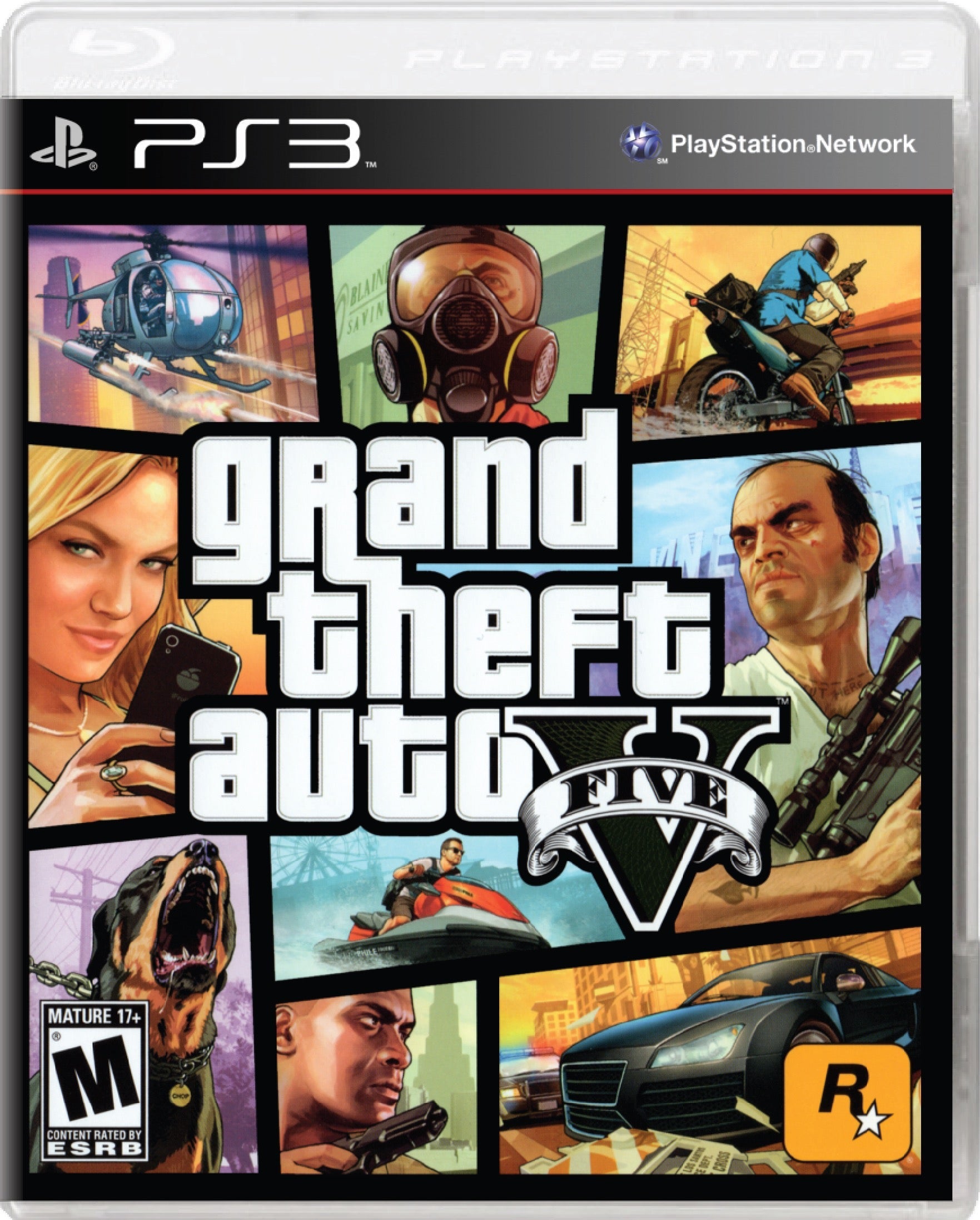 Grand Theft Auto GTA V Cover Art