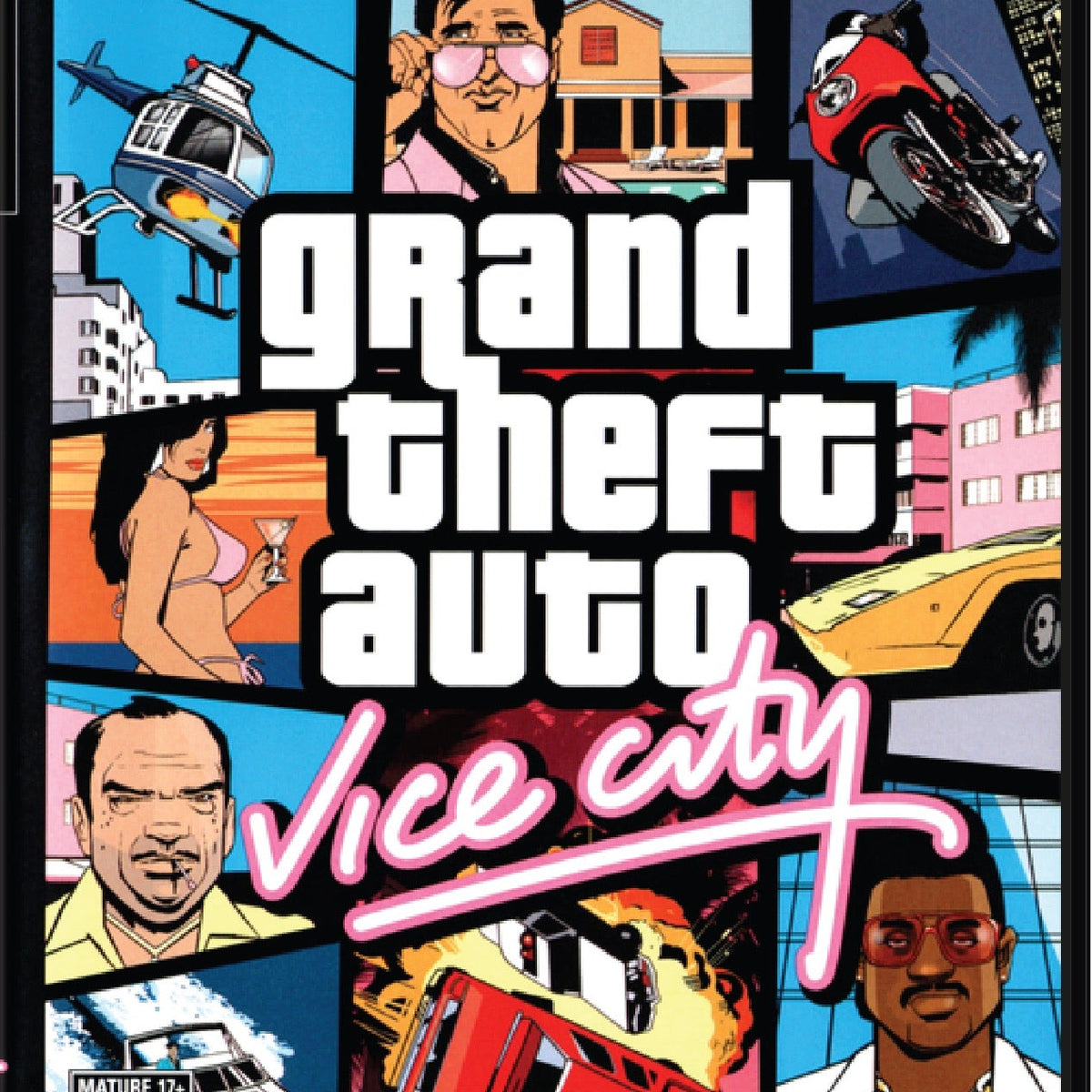 Grand Theft Auto GTA Vice City Sony PlayStation (PS2)