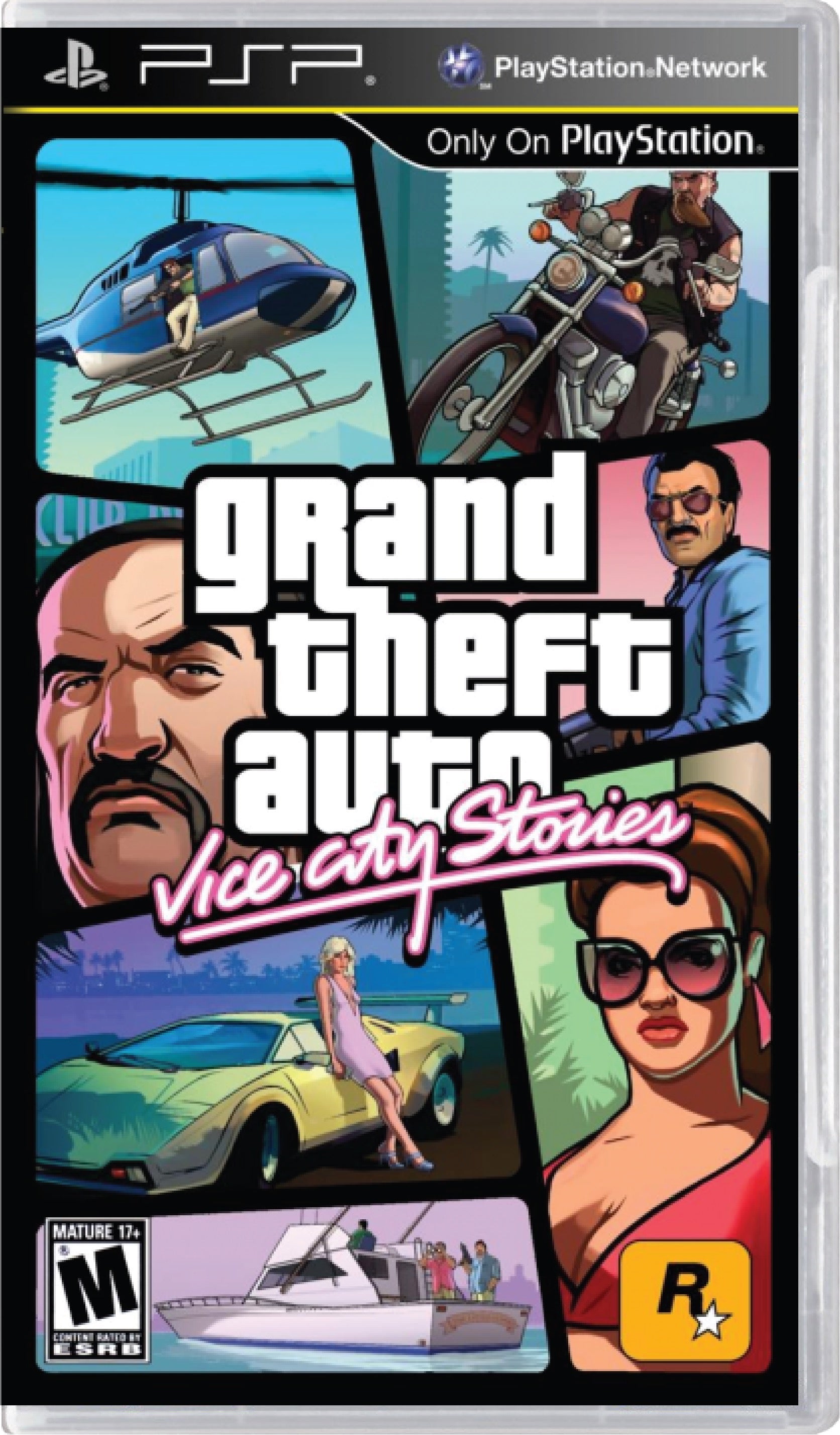 Grand Theft Auto GTA Vice City Stories Cover Art