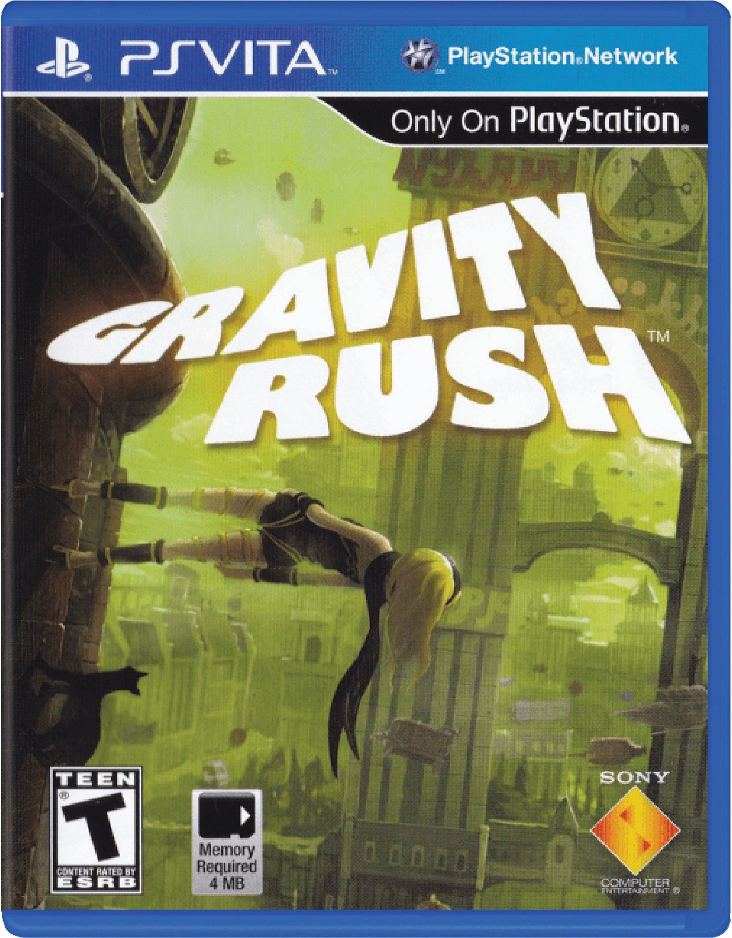 Gravity Rush Cover Art