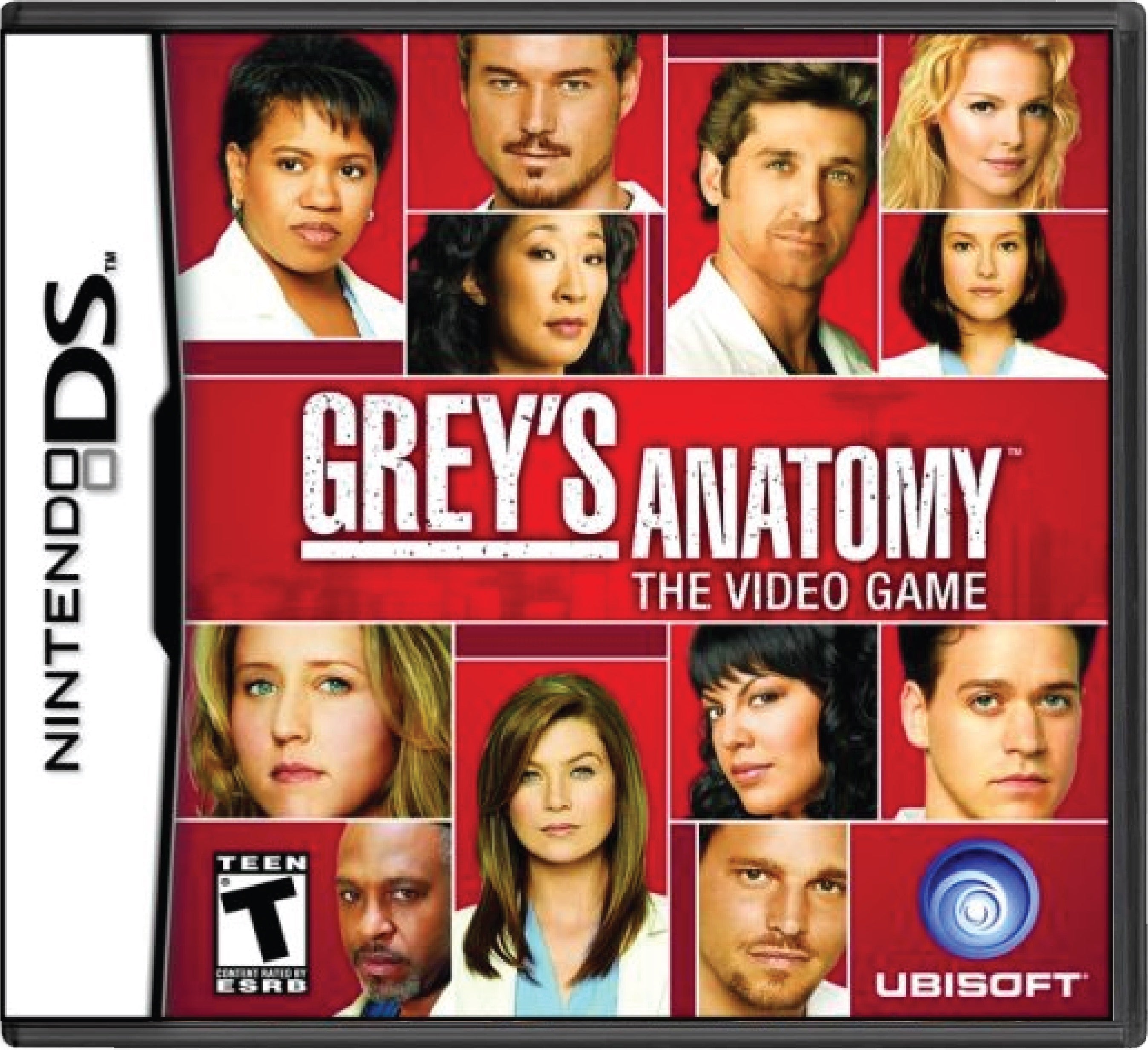 Grey's Anatomy The Video Game Cover Art