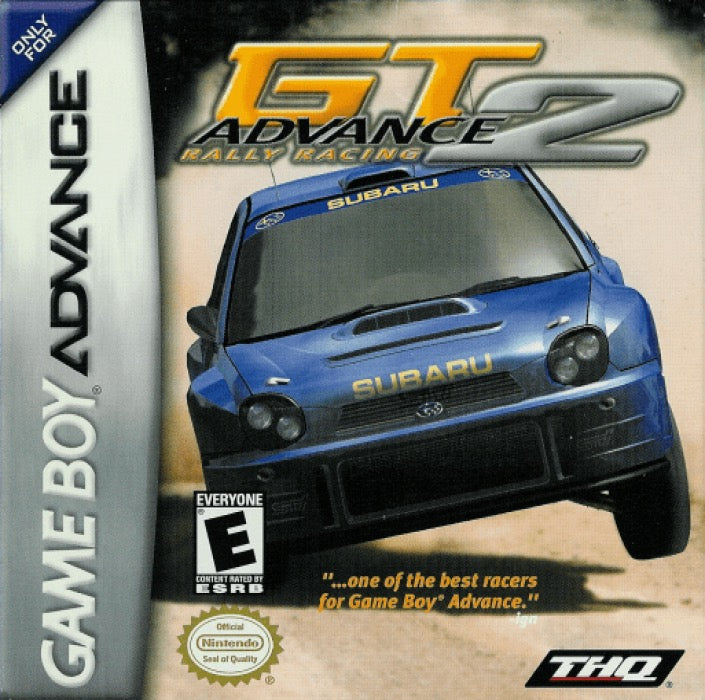 GT Advance 2 Rally Racing Cover Art