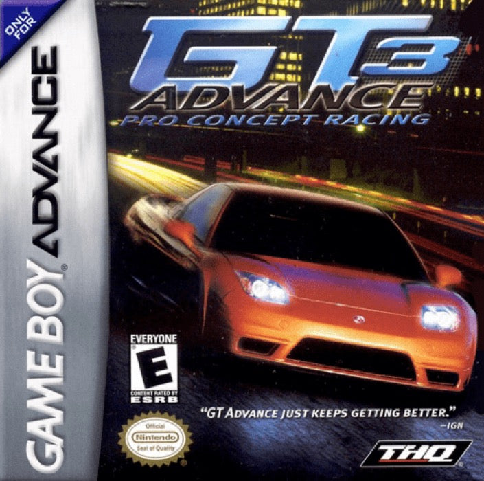 GT Advance 3 Pro Concept Racing Cover Art