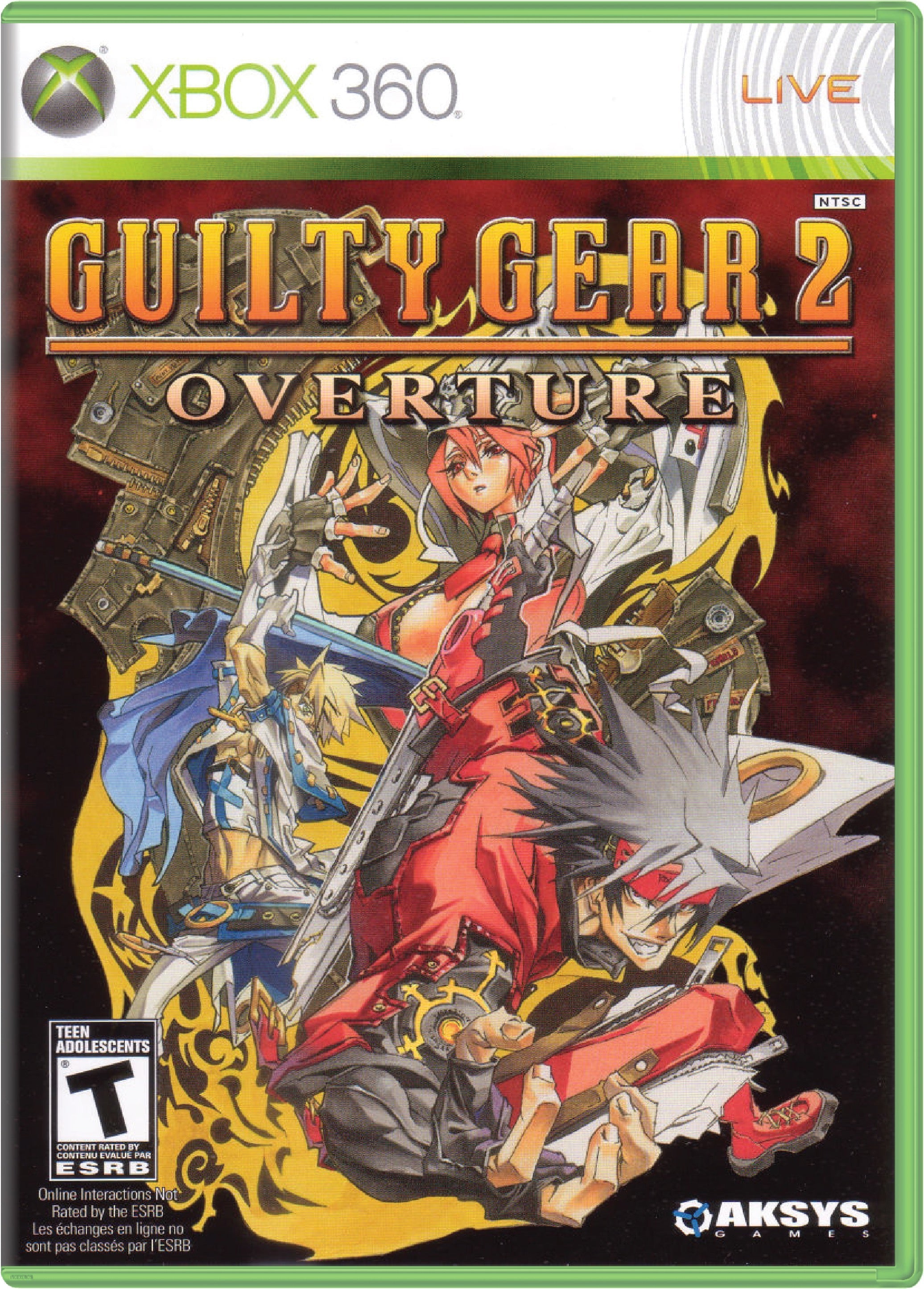 Guilty Gear 2 Overture Cover Art