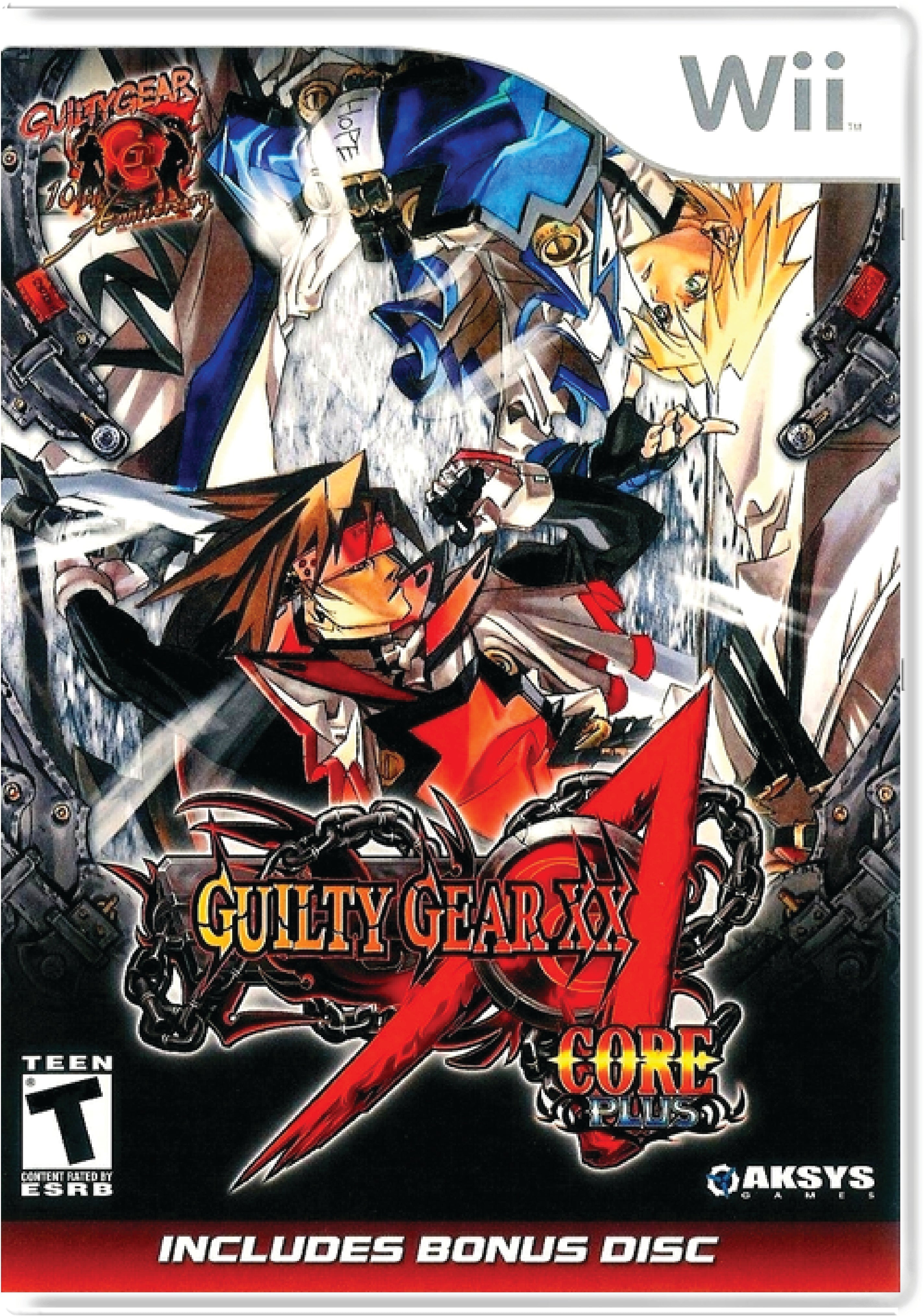 Guilty Gear XX Accent Core Plus Cover Art