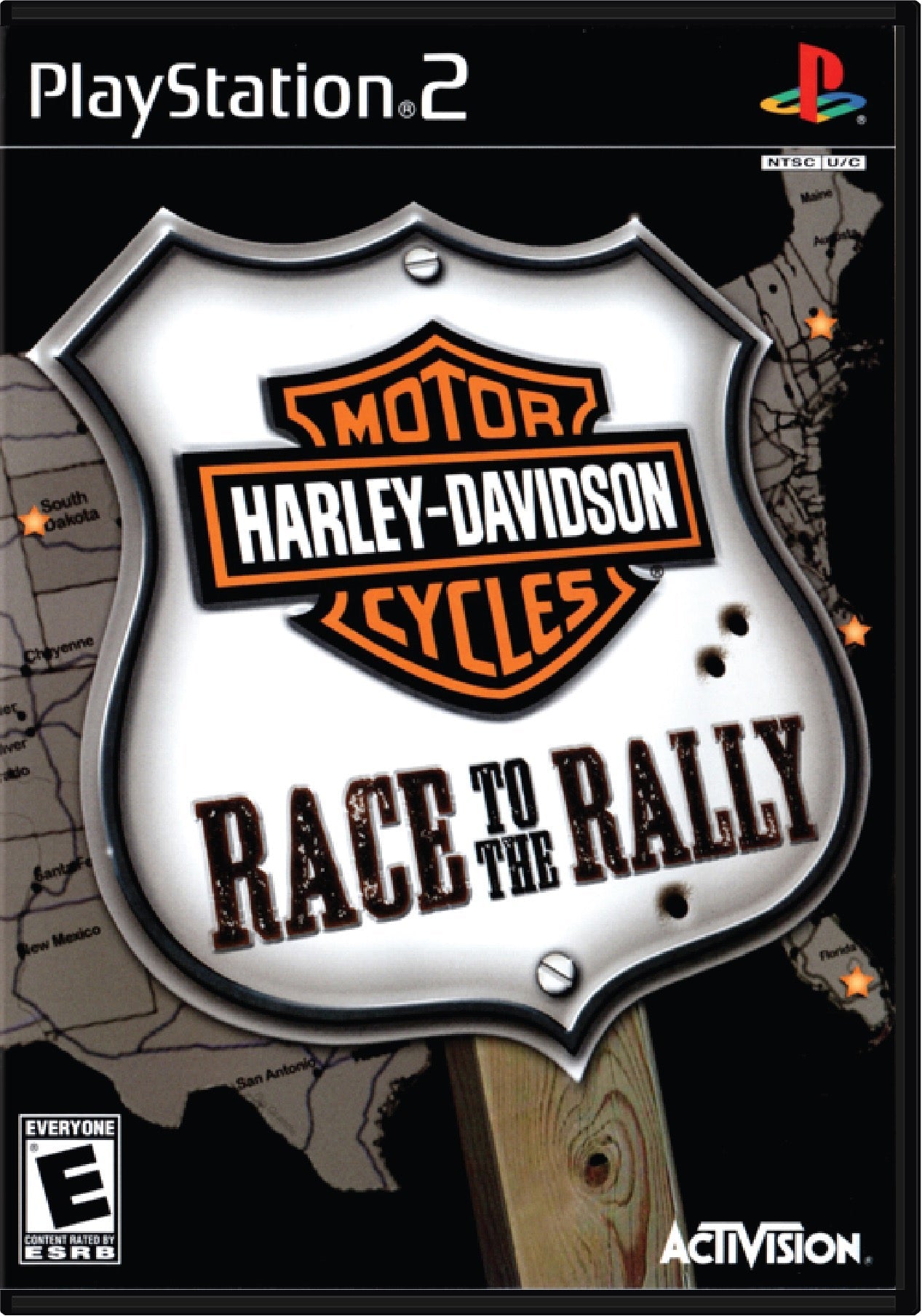 Harley Davidson Motorcycles Race to the Rally Cover Art and Product Photo