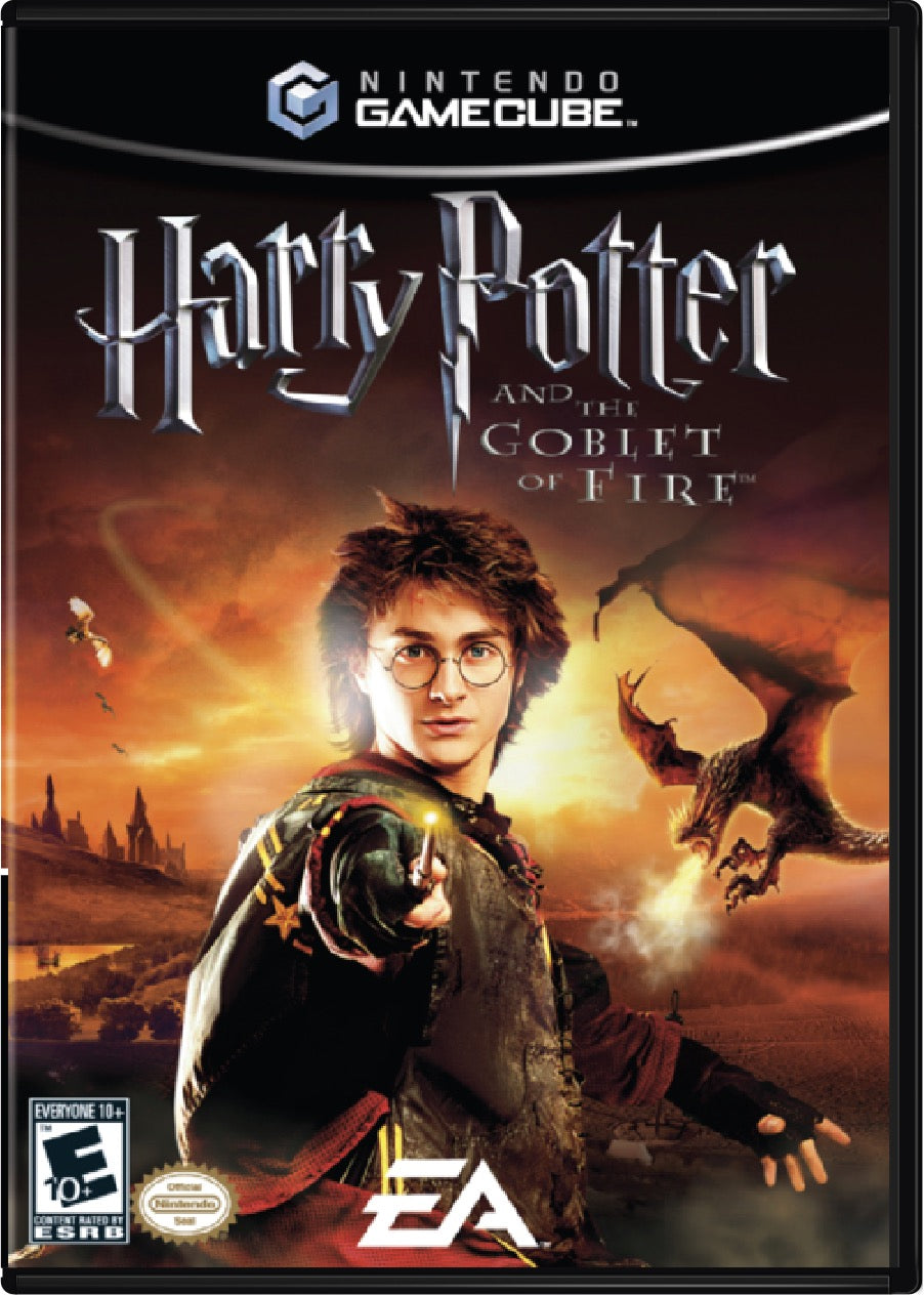 Harry Potter and the Goblet of Fire Cover Art and Product Photo