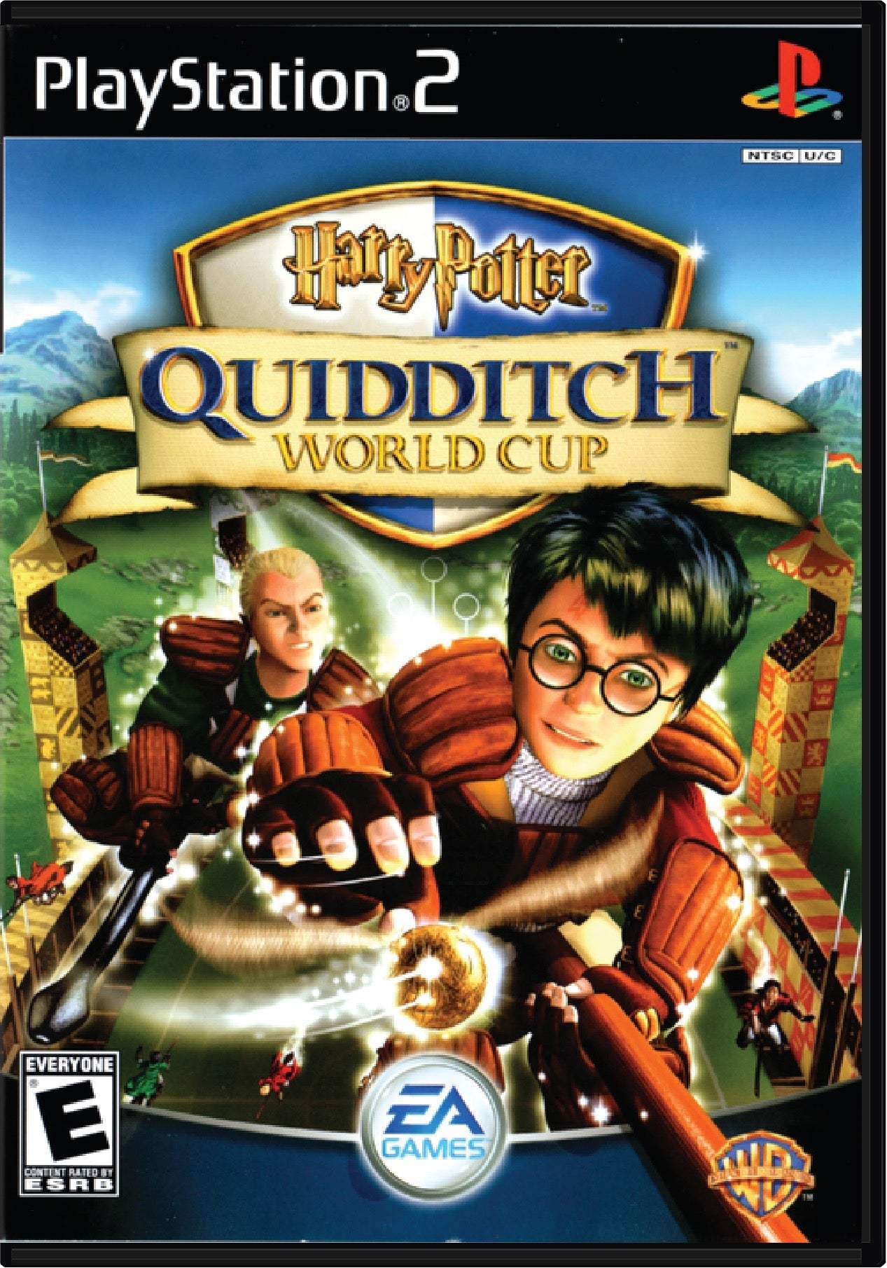Harry Potter Quidditch World Cup Cover Art and Product Photo