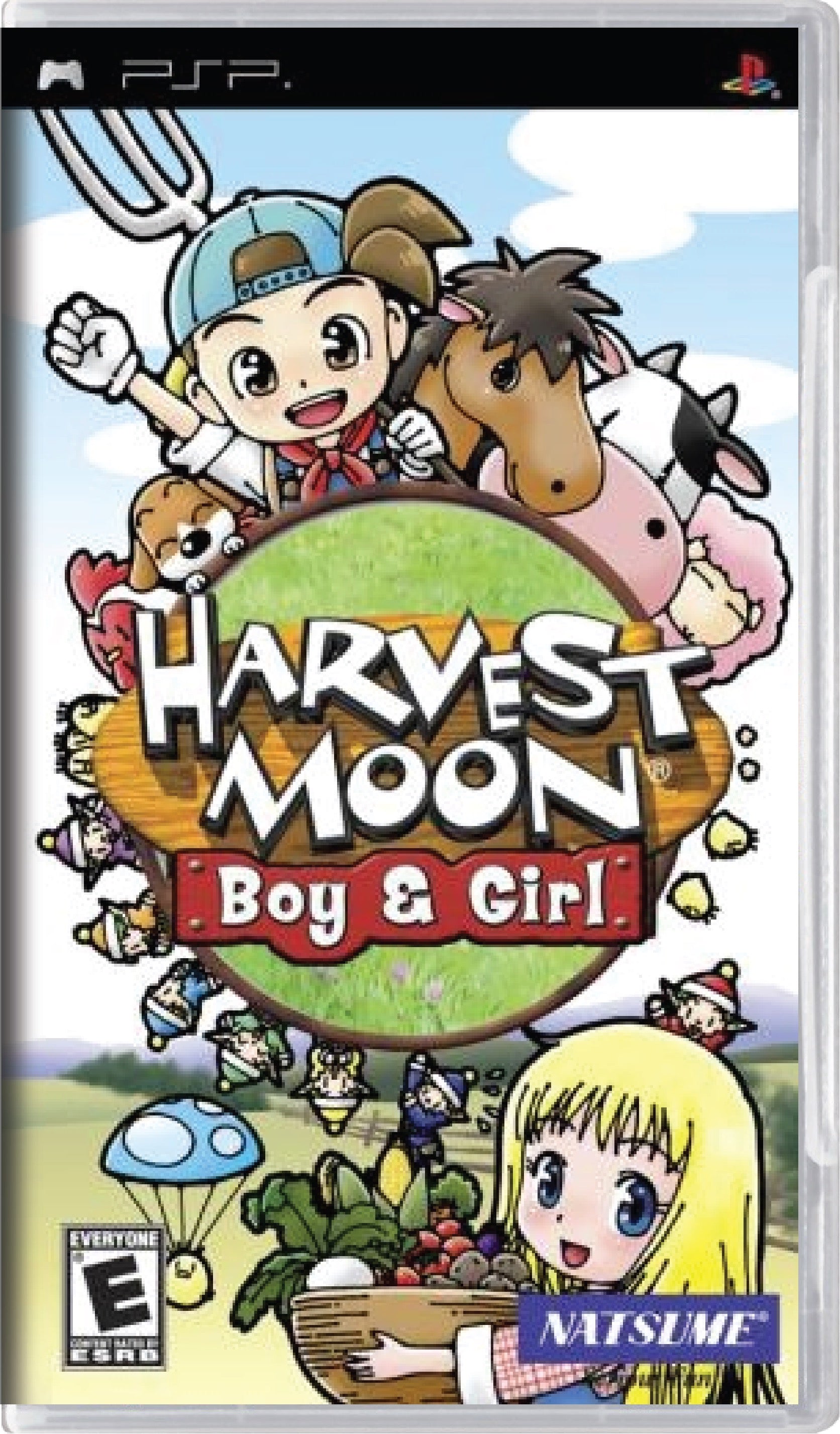 Harvest Moon Boy and Girl Cover Art
