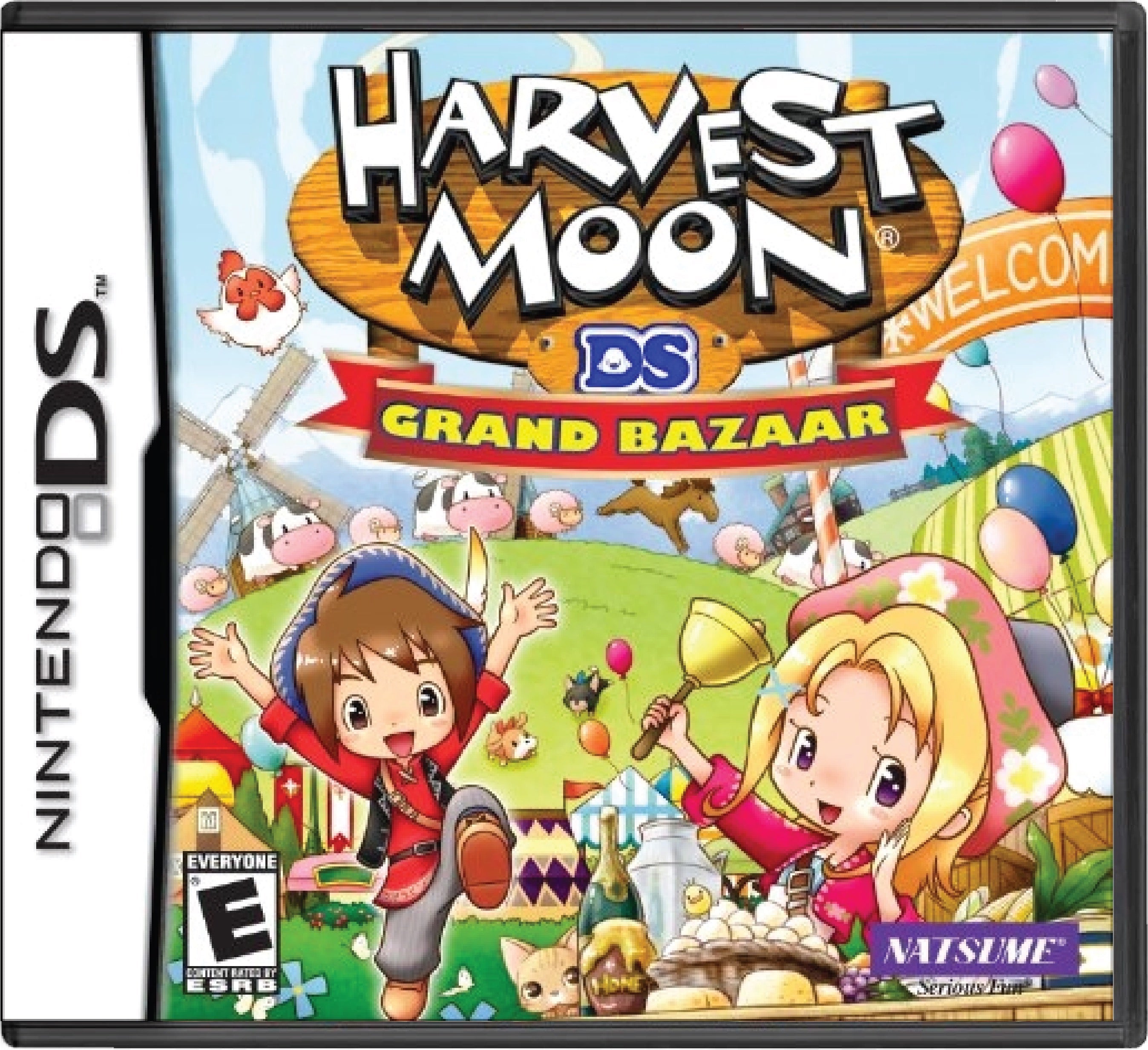 Harvest Moon Grand Bazaar Cover Art