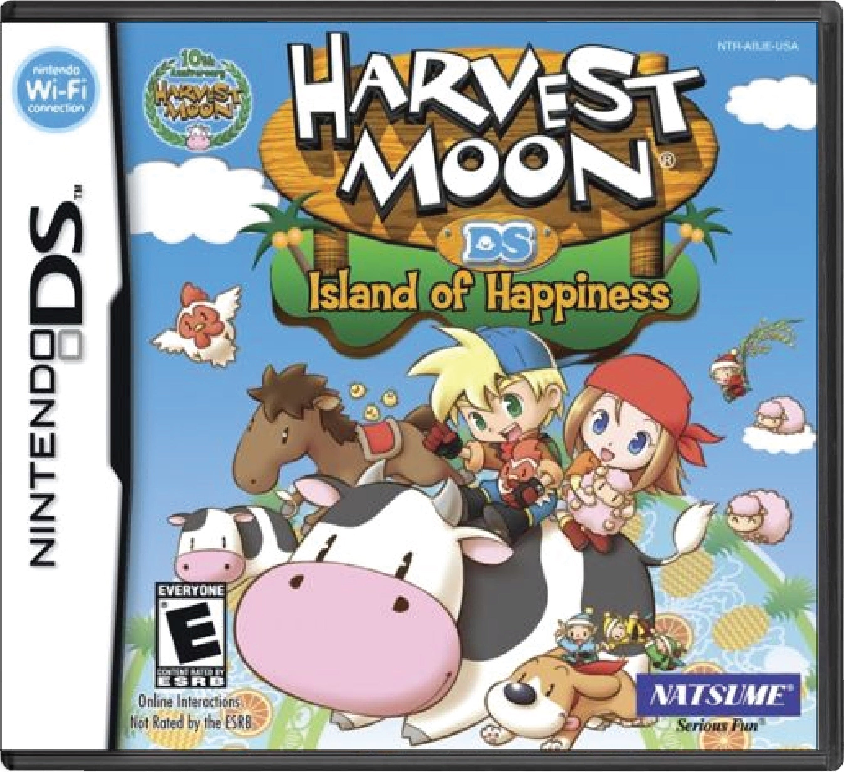 Harvest Moon Island of Happiness Cover Art