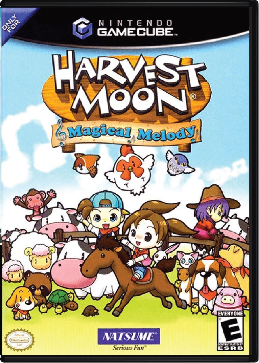 Harvest Moon Magical Melody Cover Art and Product Photo