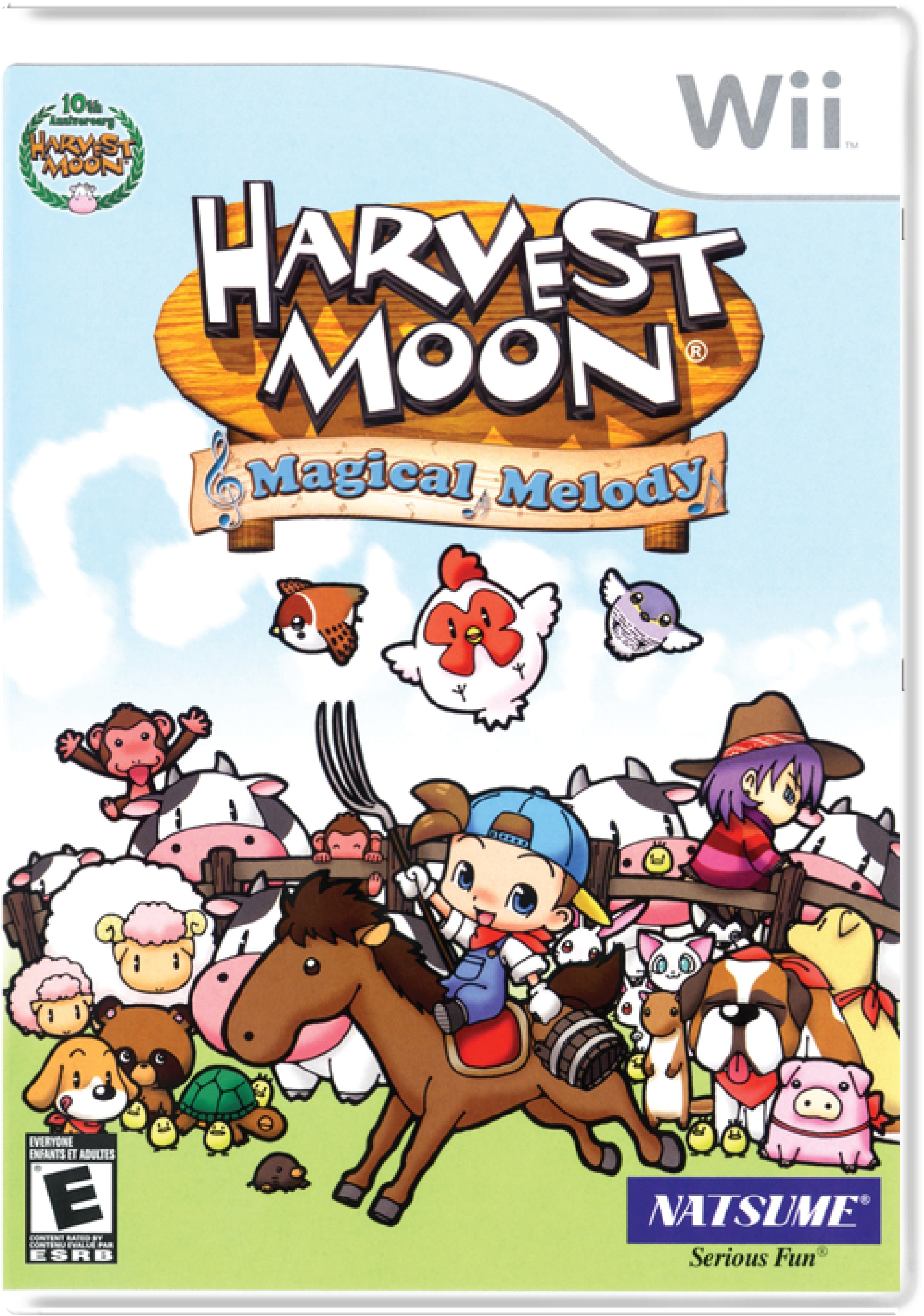 Harvest Moon Magical Melody Cover Art