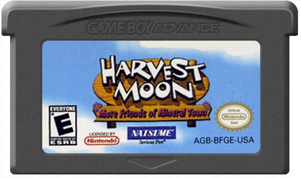 Harvest Moon More Friends of Mineral Town Cartridge