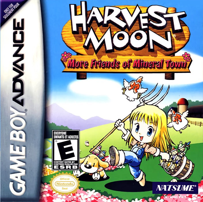 Harvest Moon More Friends of Mineral Town Cover Art