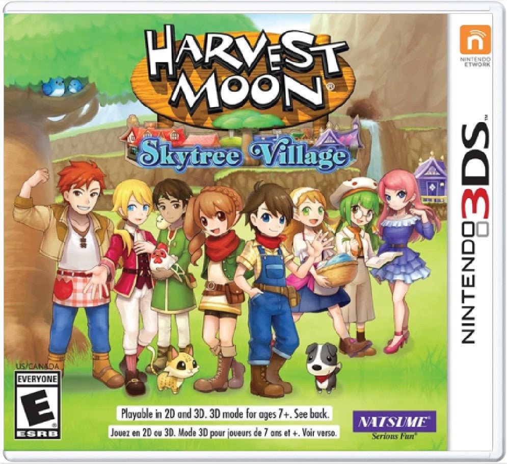 Harvest Moon Skytree Village Cover Art