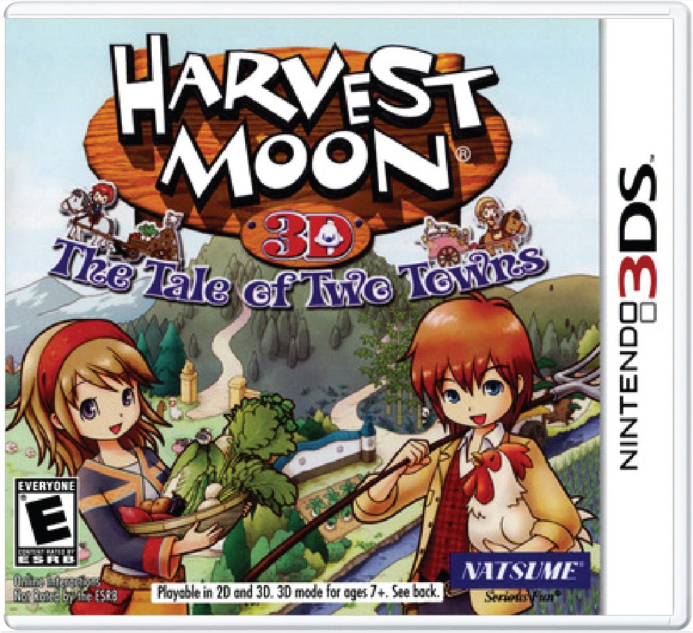 Harvest Moon The Tale Of Two Towns Cover Art