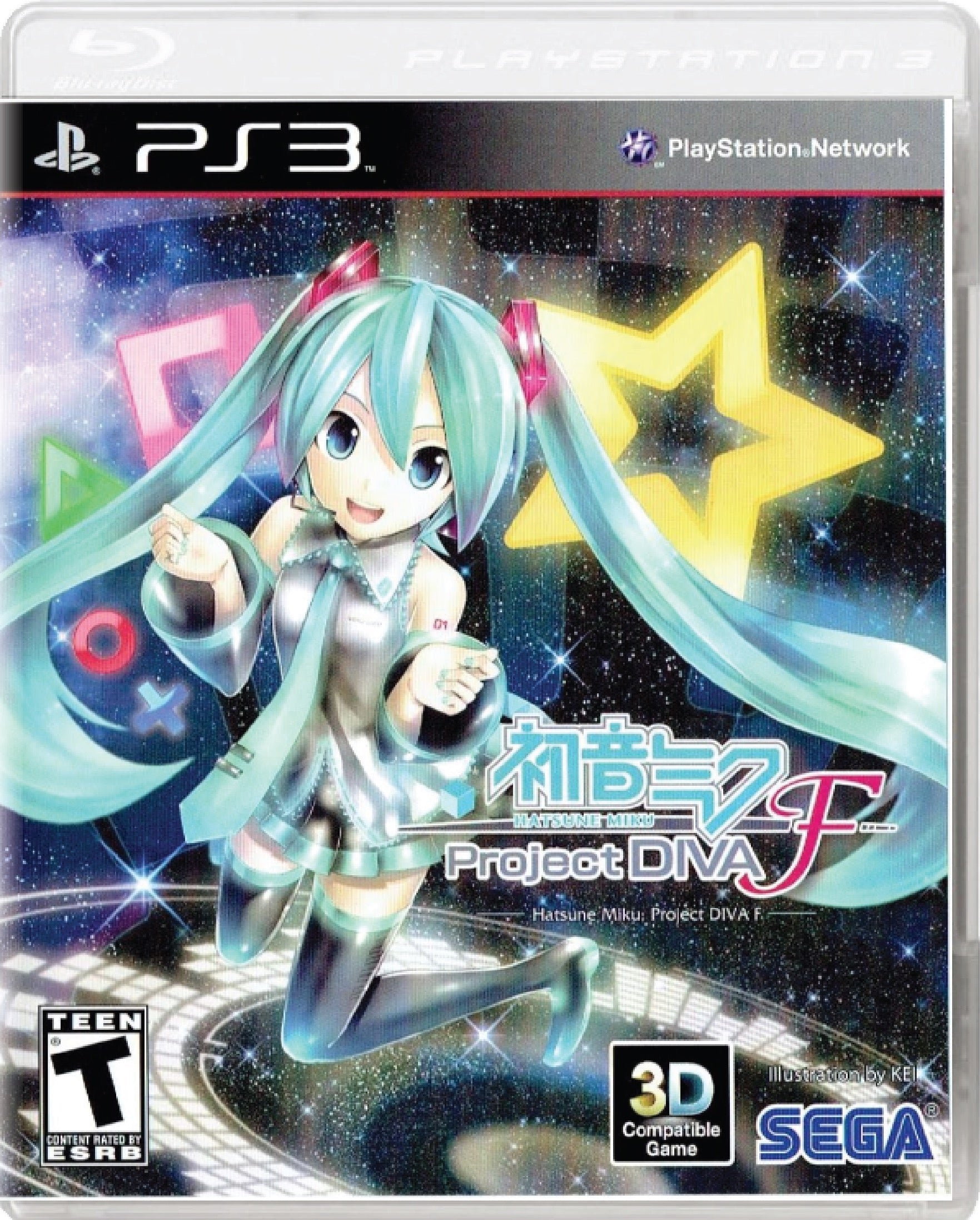 Hatsune Miku Project DIVA F Cover Art