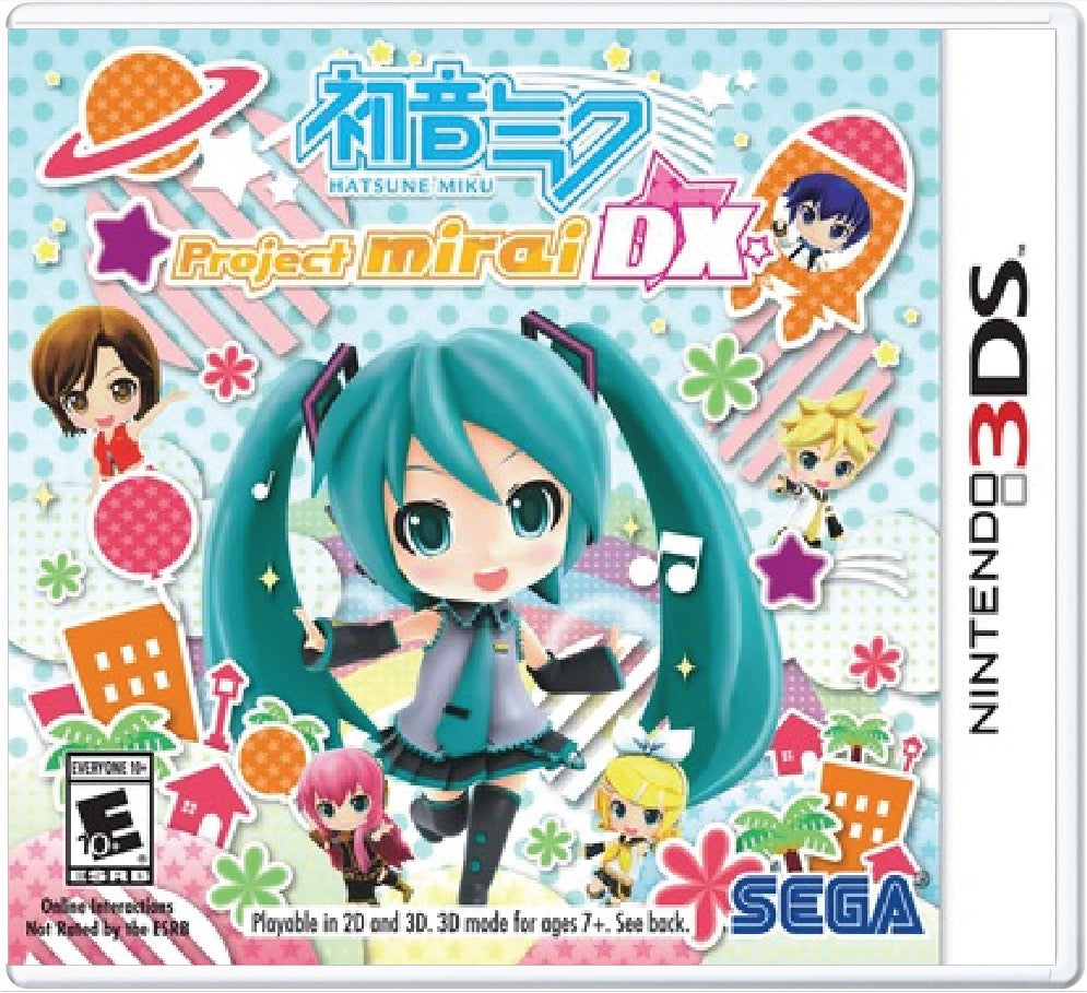 Hatsune Miku Project Mirai DX Cover Art