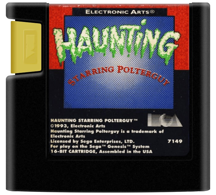 Haunting Starring Polterguy Cartridge