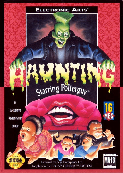 Haunting Starring Polterguy Cover Art
