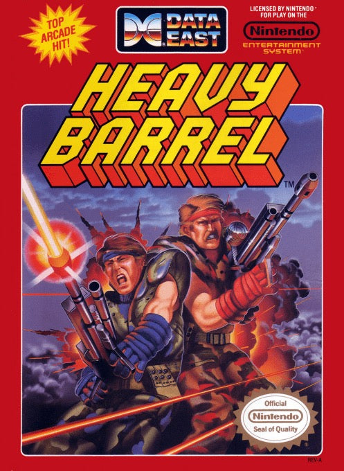 Heavy Barrel - Nintendo NES
