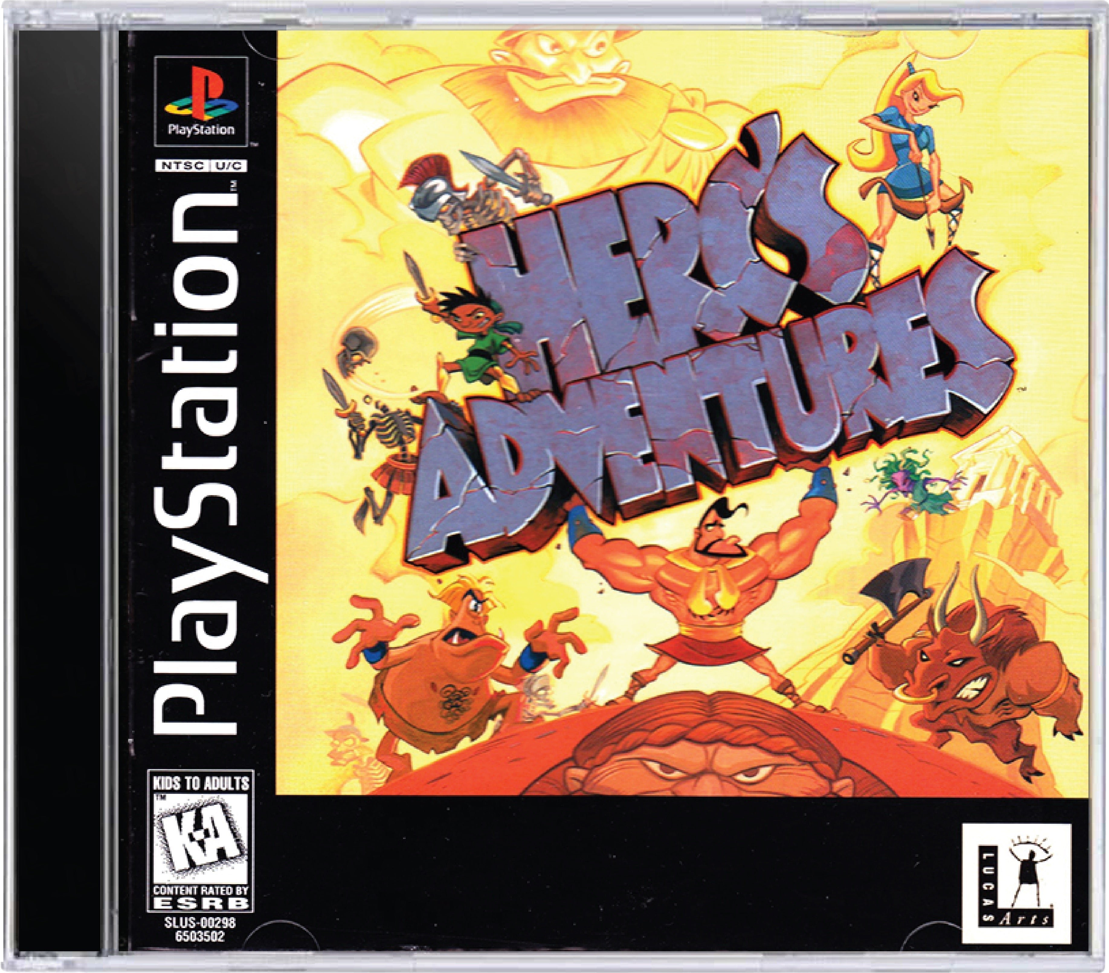 Herc's Adventures Cover Art and Product Photo