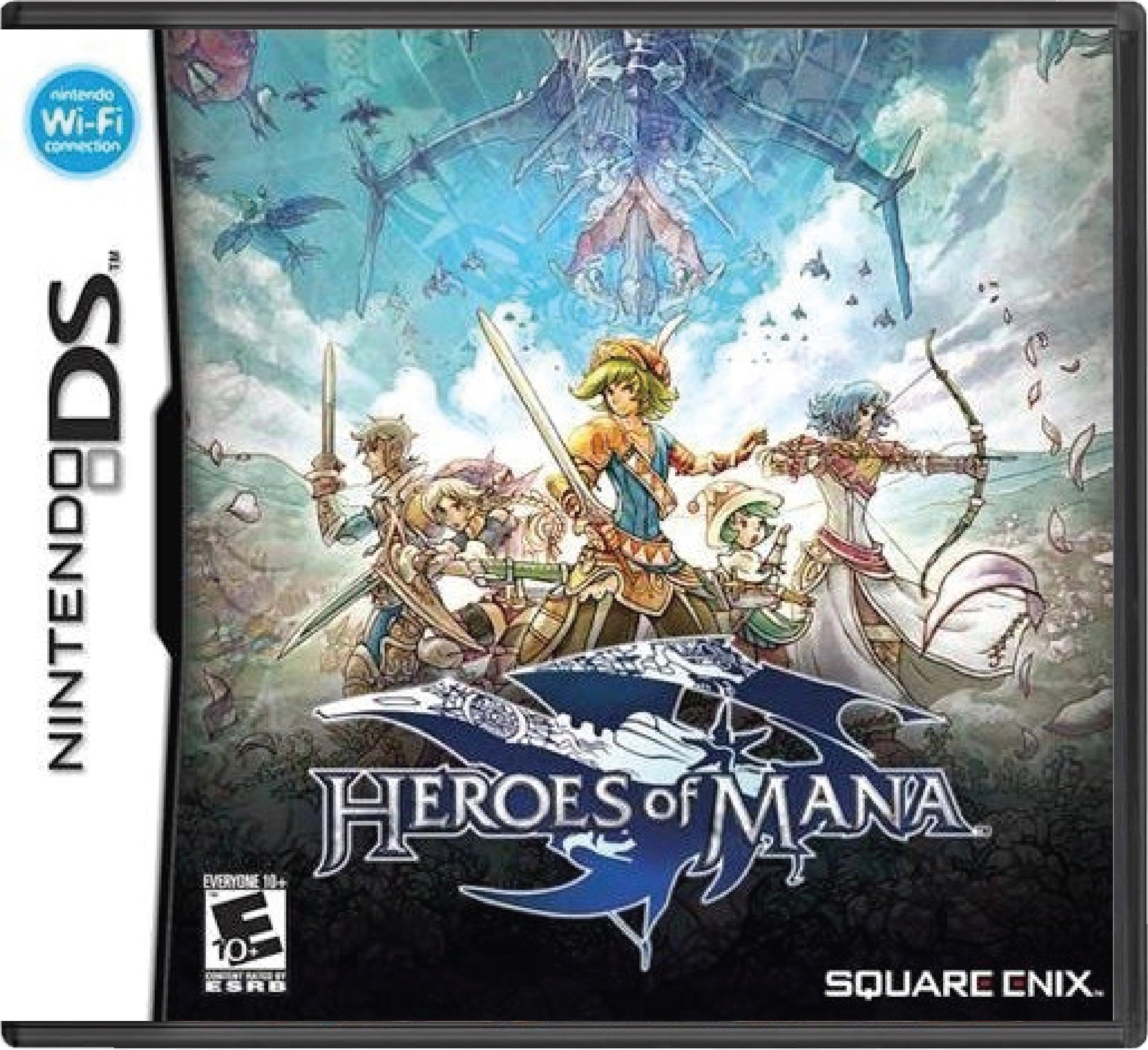 Heroes of Mana Cover Art