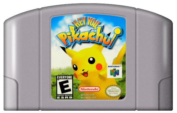 Hey You Pikachu Cover Art and Product Photo