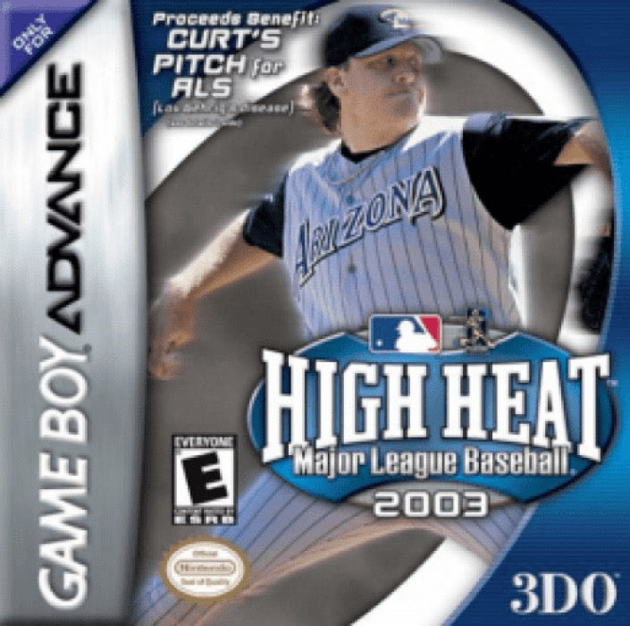 High Heat Baseball 2003 Cover Art