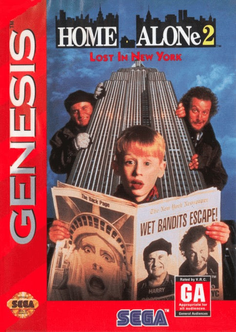 Home Alone 2 Lost In New York Cover Art