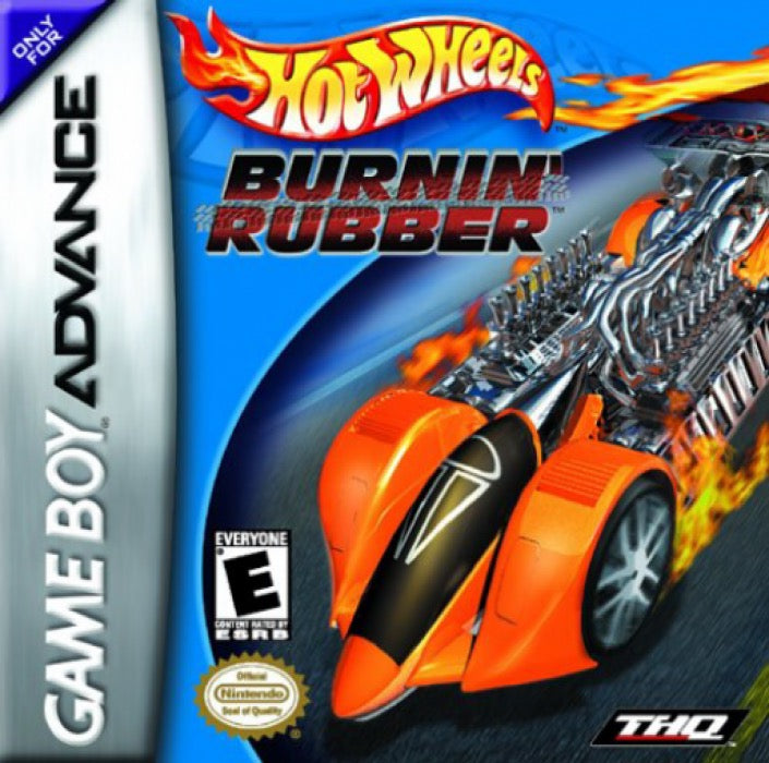 Hot Wheels Burnin Rubber Cover Art