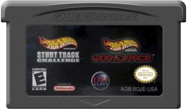Hot Wheels Stunt Track Challenge & World Race Cartridge