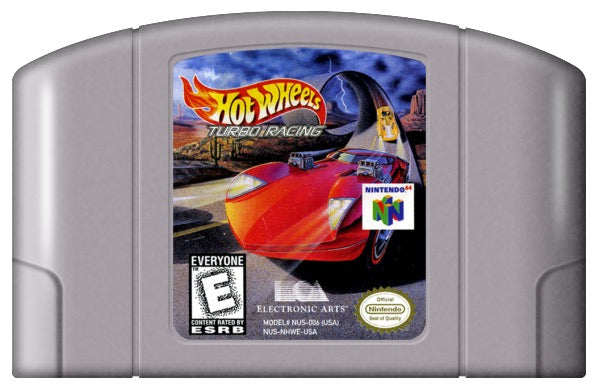 Hot Wheels Turbo Racing Cover Art and Product Photo
