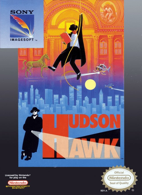 Hudson Hawk Cover Art and Product Photo