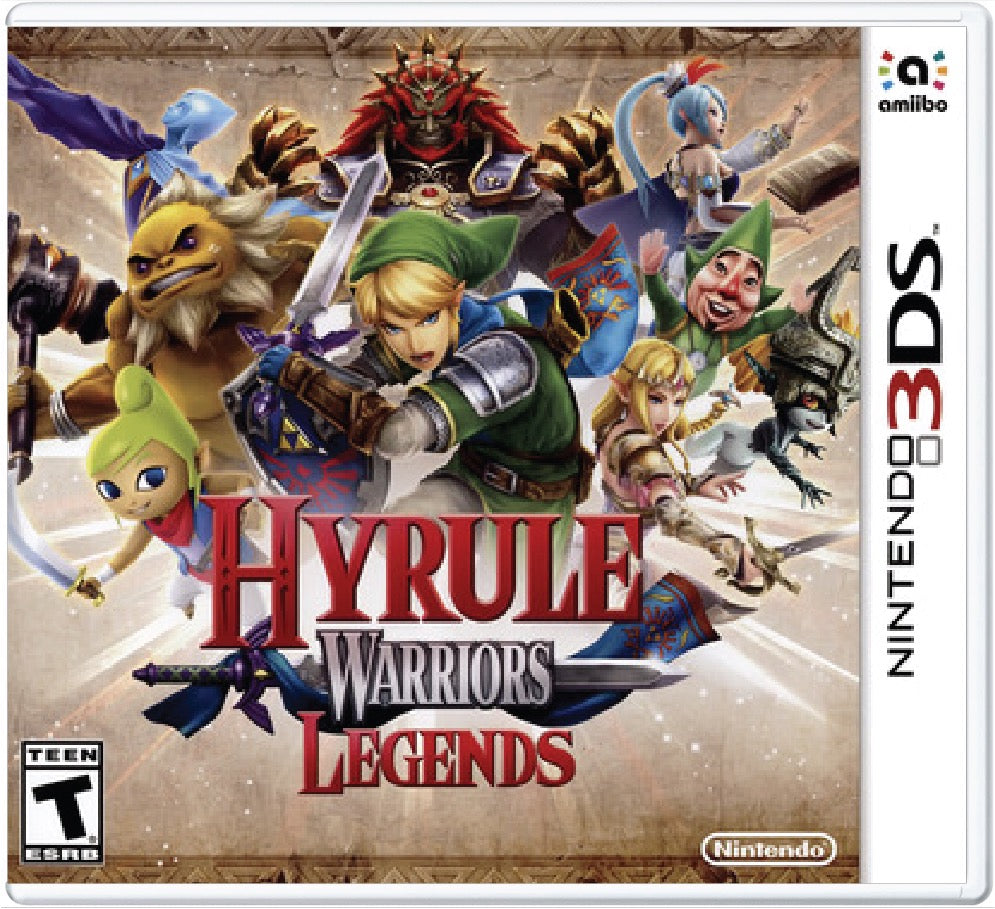 Hyrule Warriors Legends Cover Art